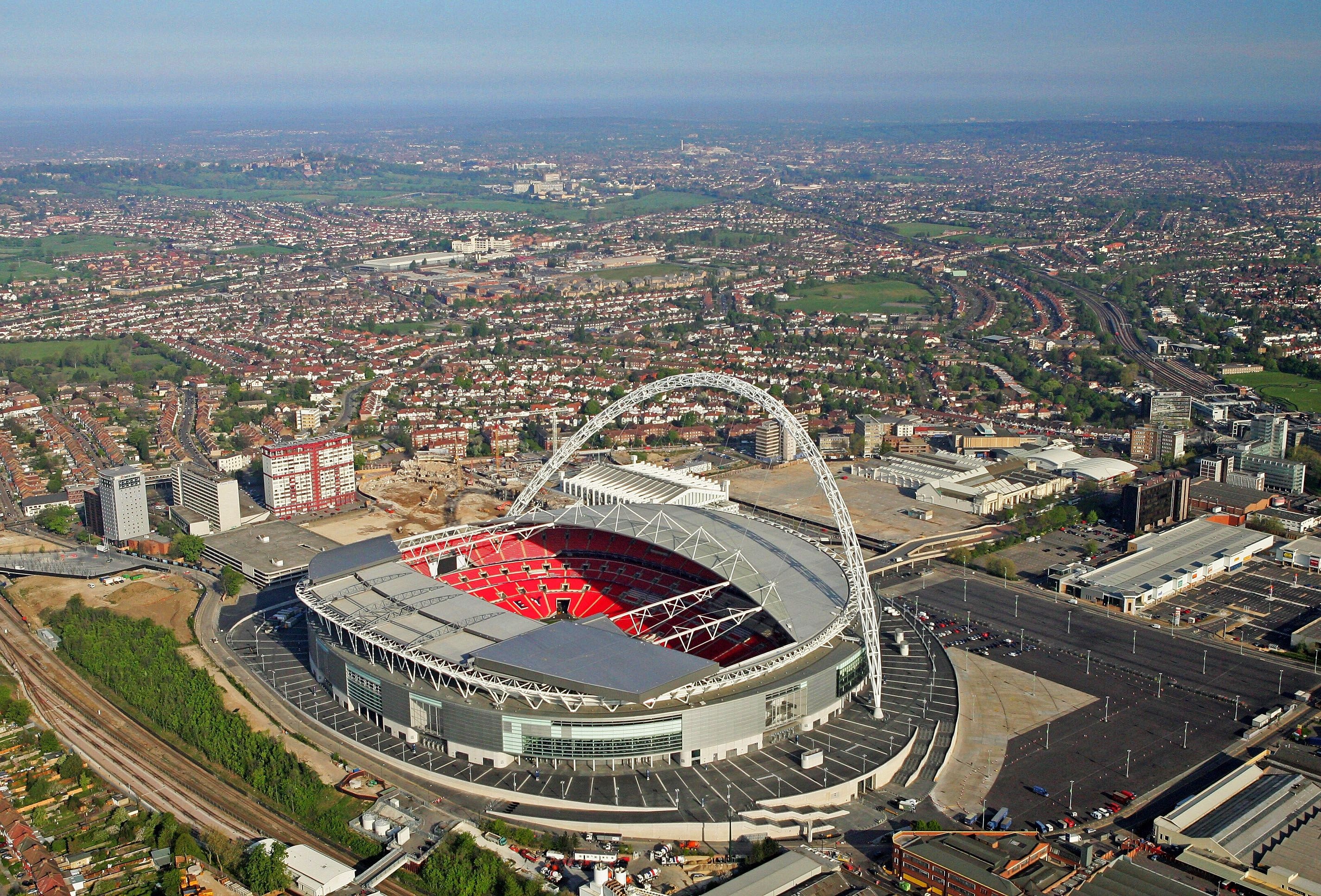 Aerial view, Wembley Stadium Wallpaper, 2850x1940 HD Desktop