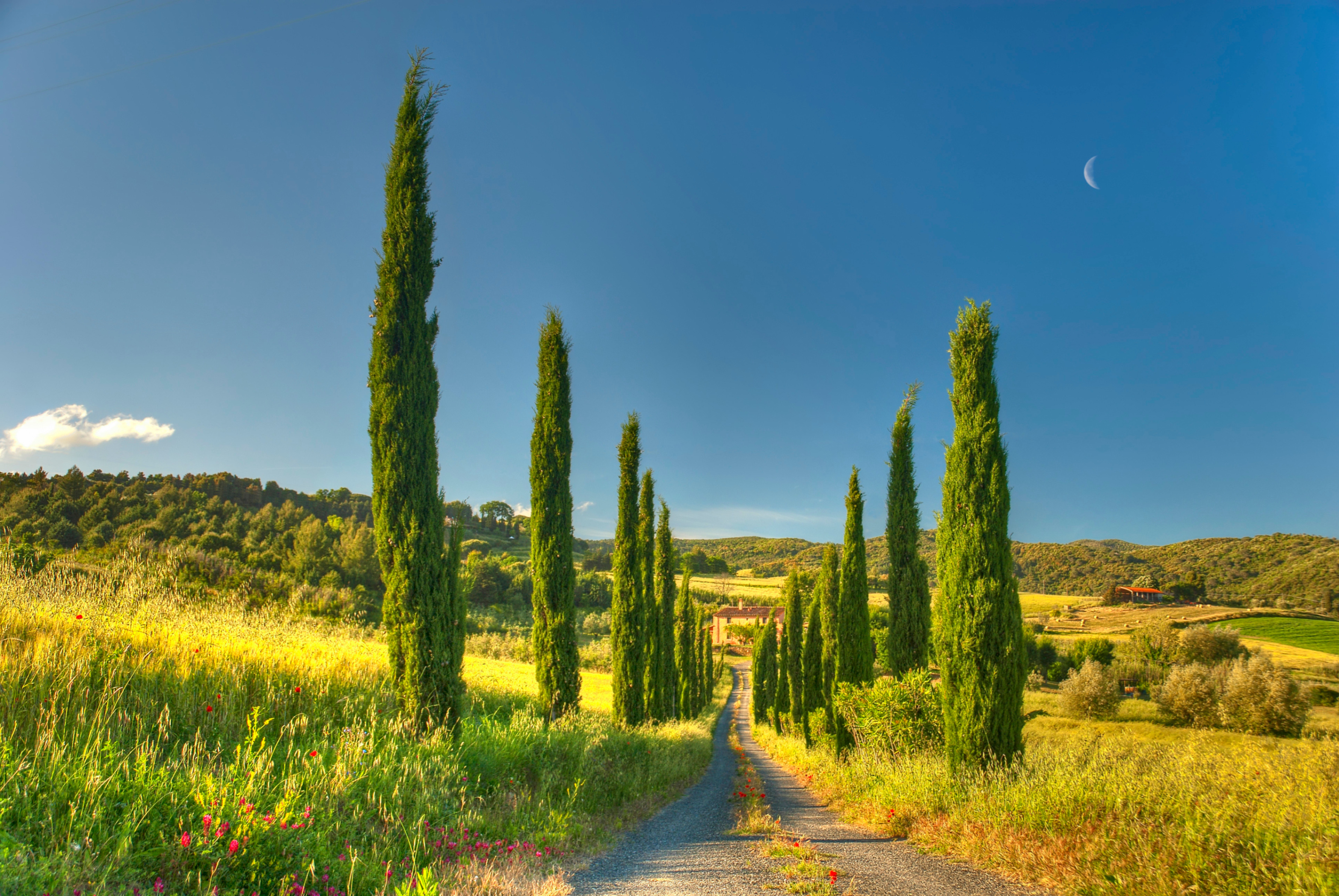 Tuscany country house, Villa and cottage charm, Scenic beauty, Rustic ambiance, 3130x2100 HD Desktop