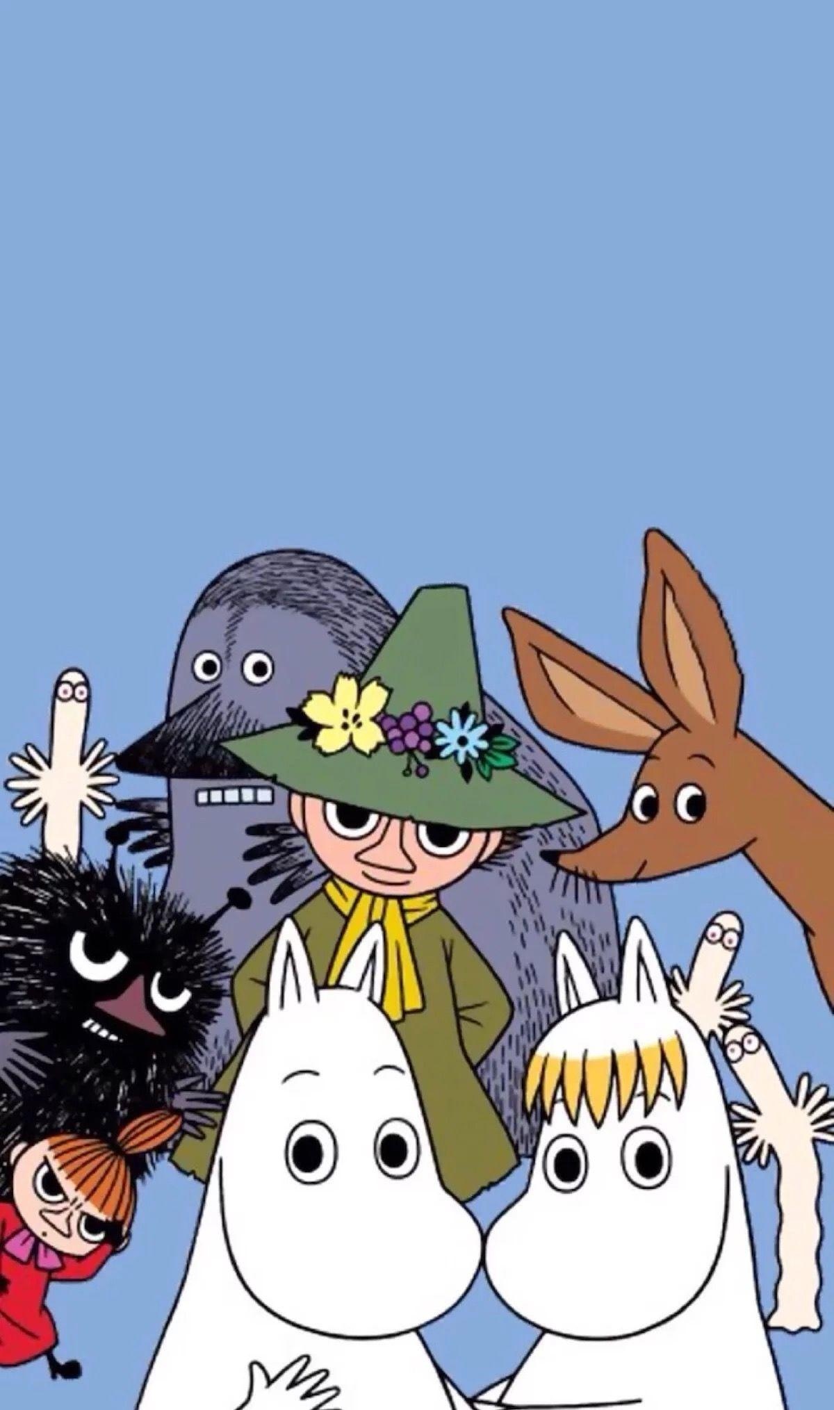 Moomins, Wallpapers, 1200x2030 HD Phone