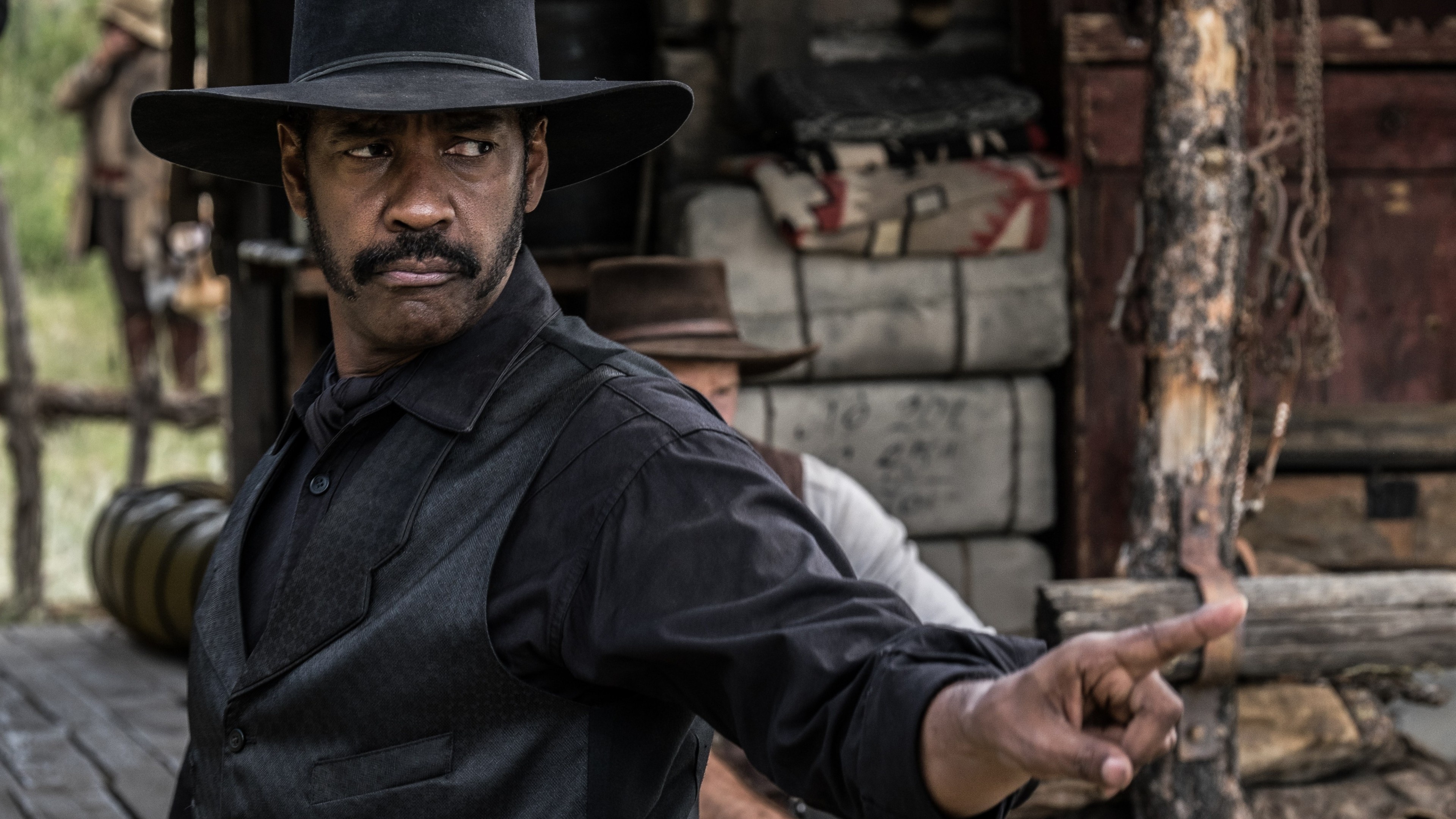 The Magnificent Seven Movie, Denzel Washington, Best movies, 3840x2160 4K Desktop