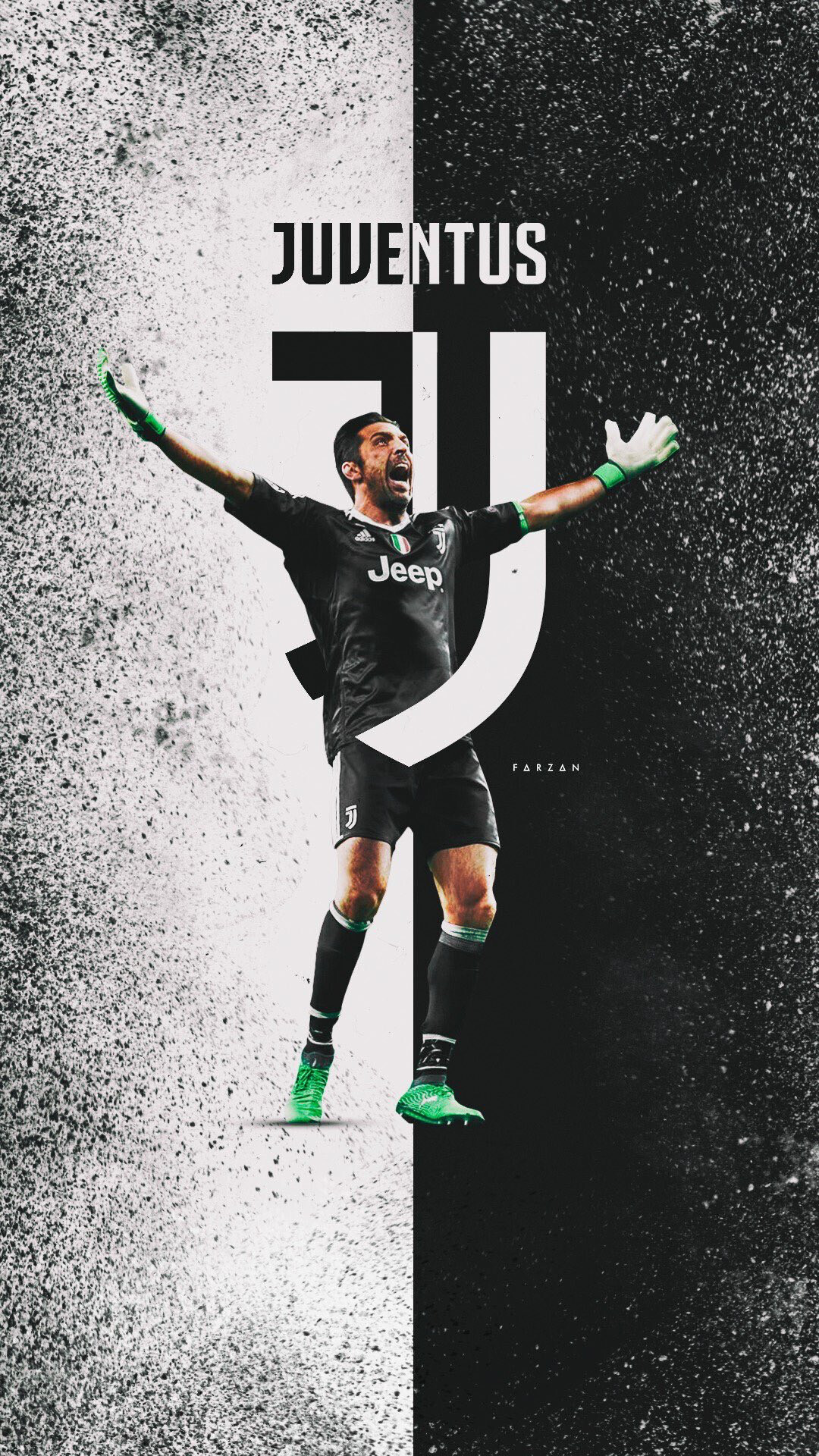 Juve, Turin's pride, Gianluigi Buffon's team, Football passion, 1080x1920 Full HD Phone