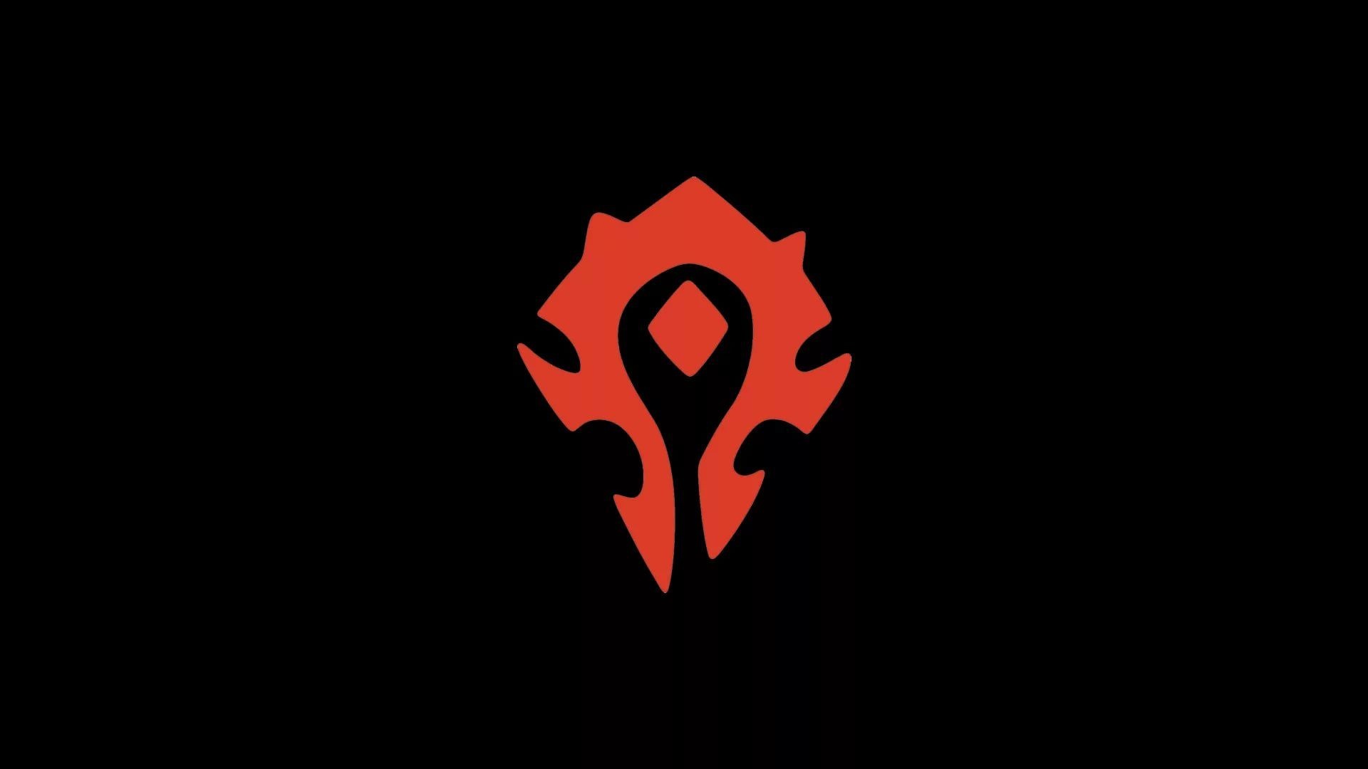 Horde Logo, Gaming Wallpaper, World of Warcraft, Symbol, 1920x1080 Full HD Desktop