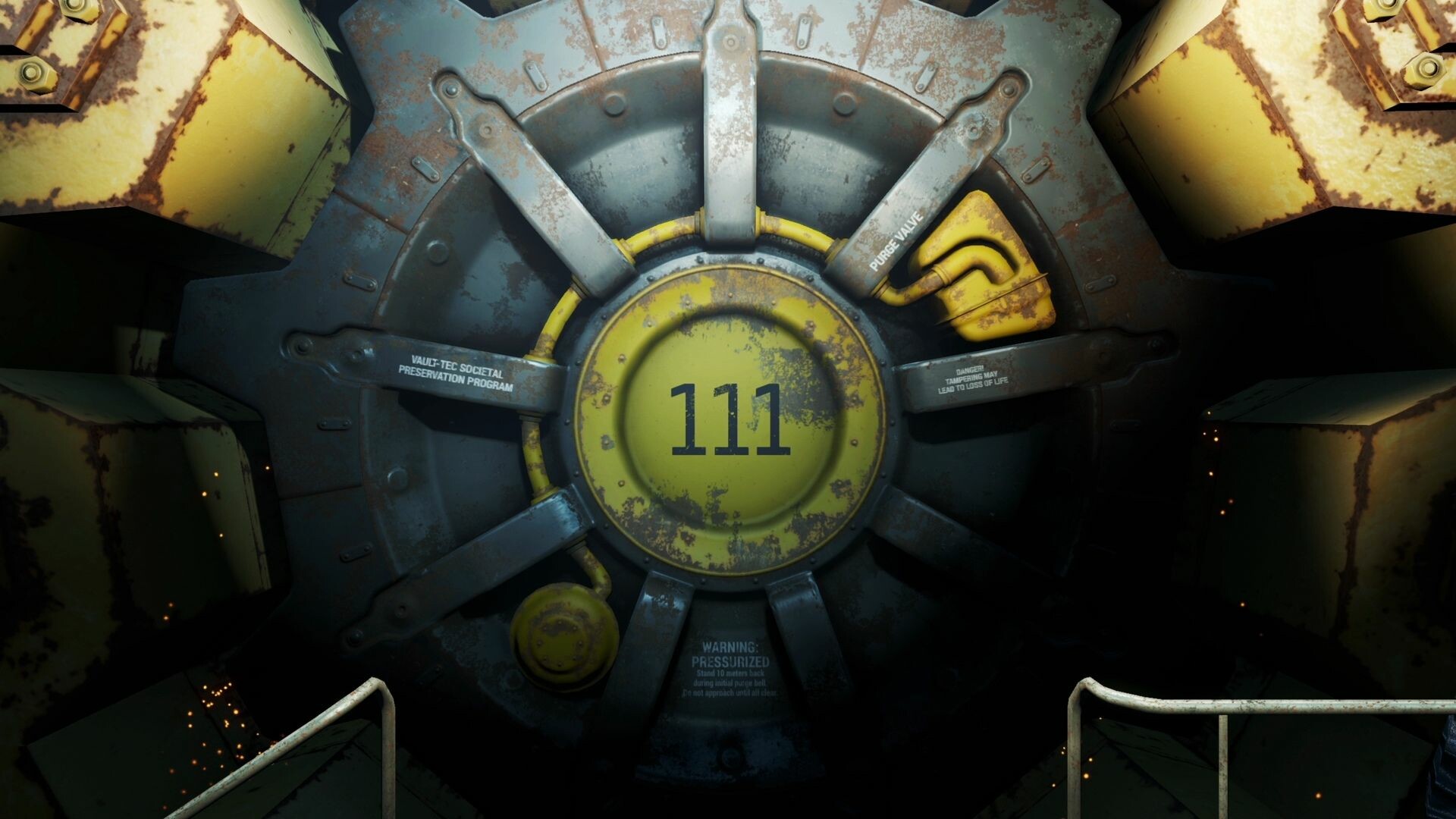 Vault 111, Fallout Wallpaper, 1920x1080 Full HD Desktop