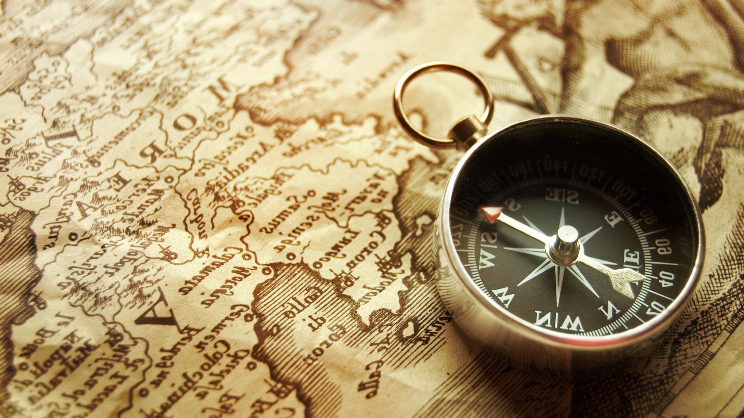 Compass backgrounds, Navigational tool, Digital designs, Graphic elements, 2560x1440 HD Desktop