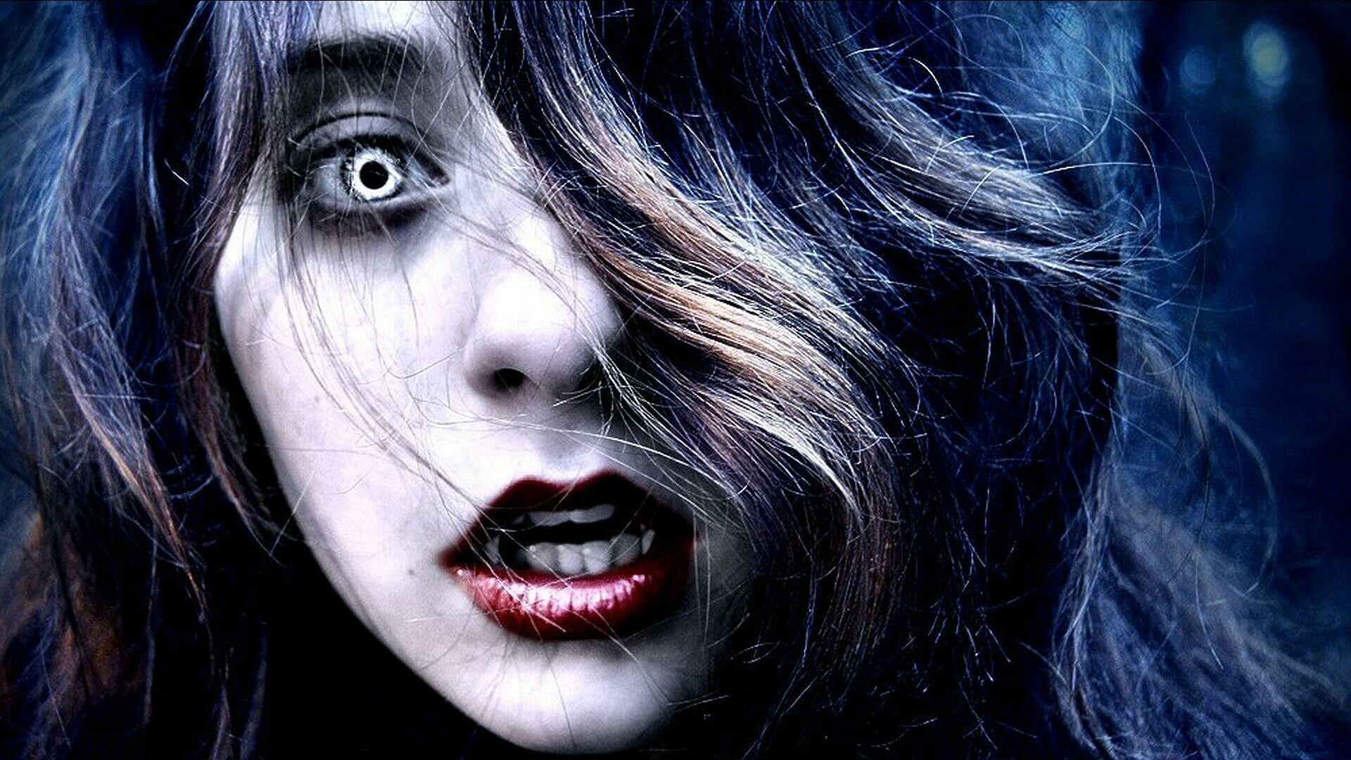 Vampire girl wallpapers, Mysterious beauties, 1920x1080 Full HD Desktop