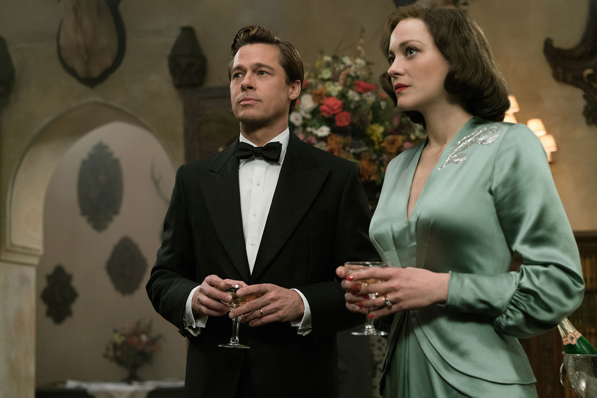 Allied movie, Set designs, Filming locations, Architectural Digest, 2300x1540 HD Desktop