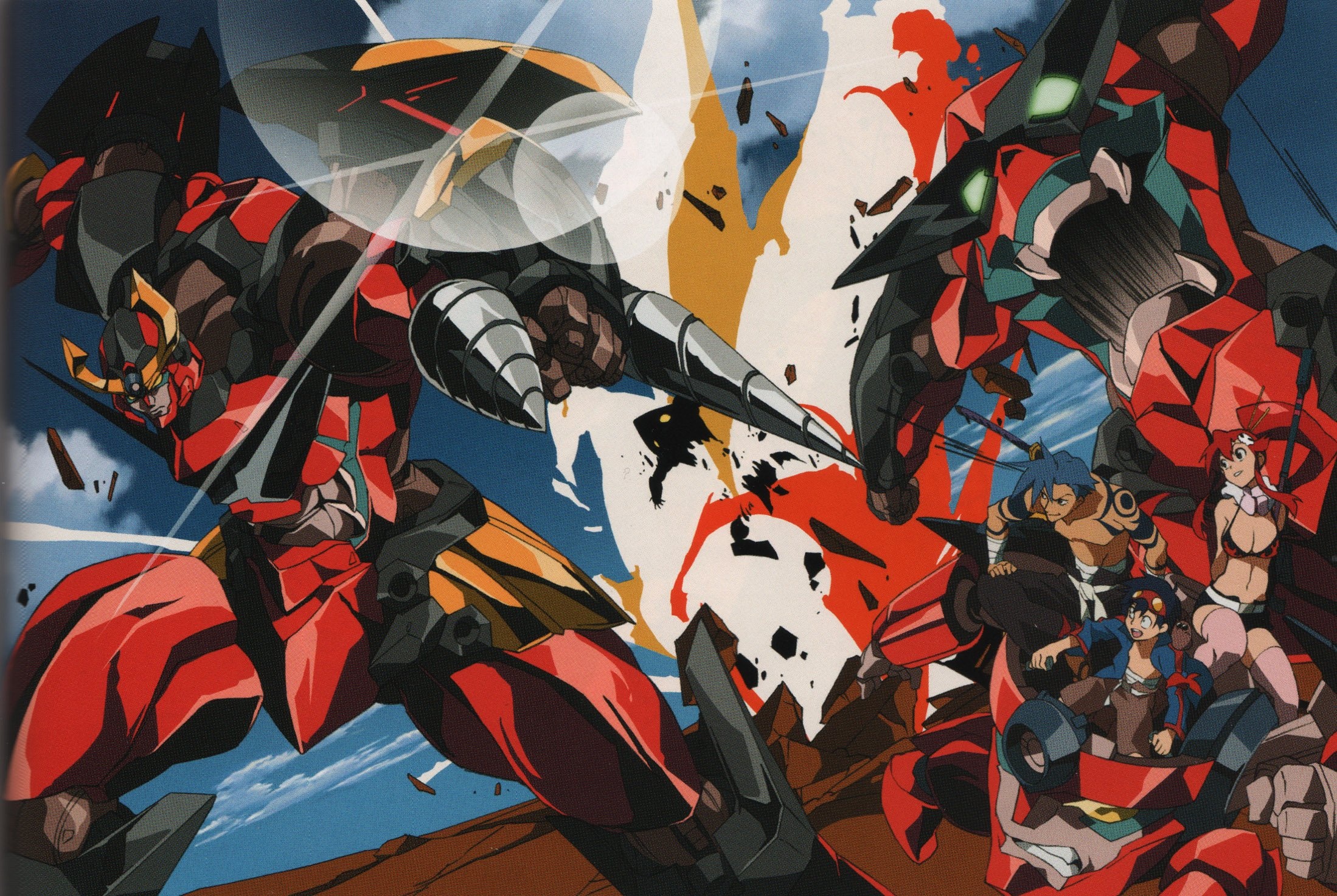 Tengen Toppa Gurren Lagann, Wallpaper, 2200x1480 HD Desktop