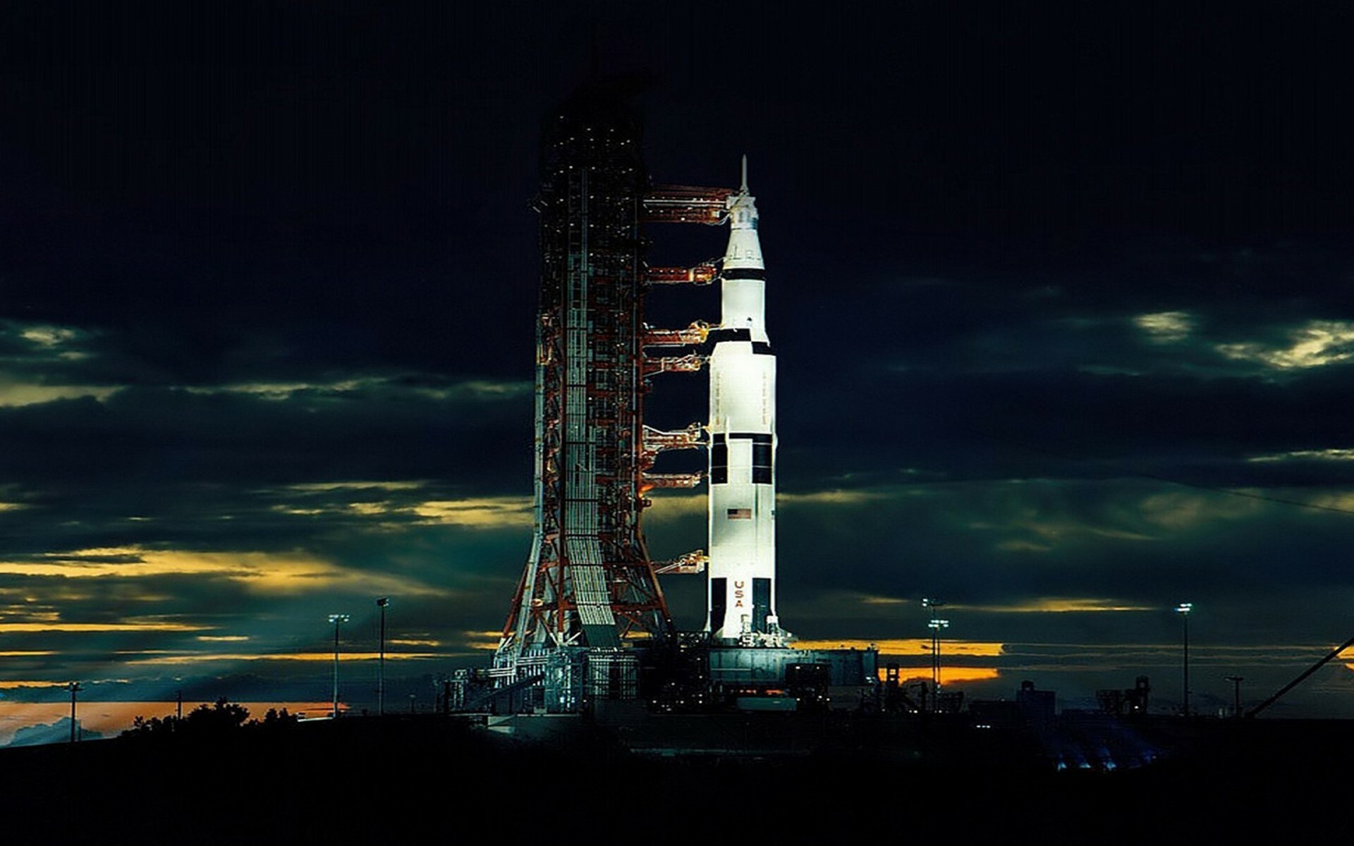 Apollo 11, Space shuttle, Wallpaper, 1920x1200 HD Desktop