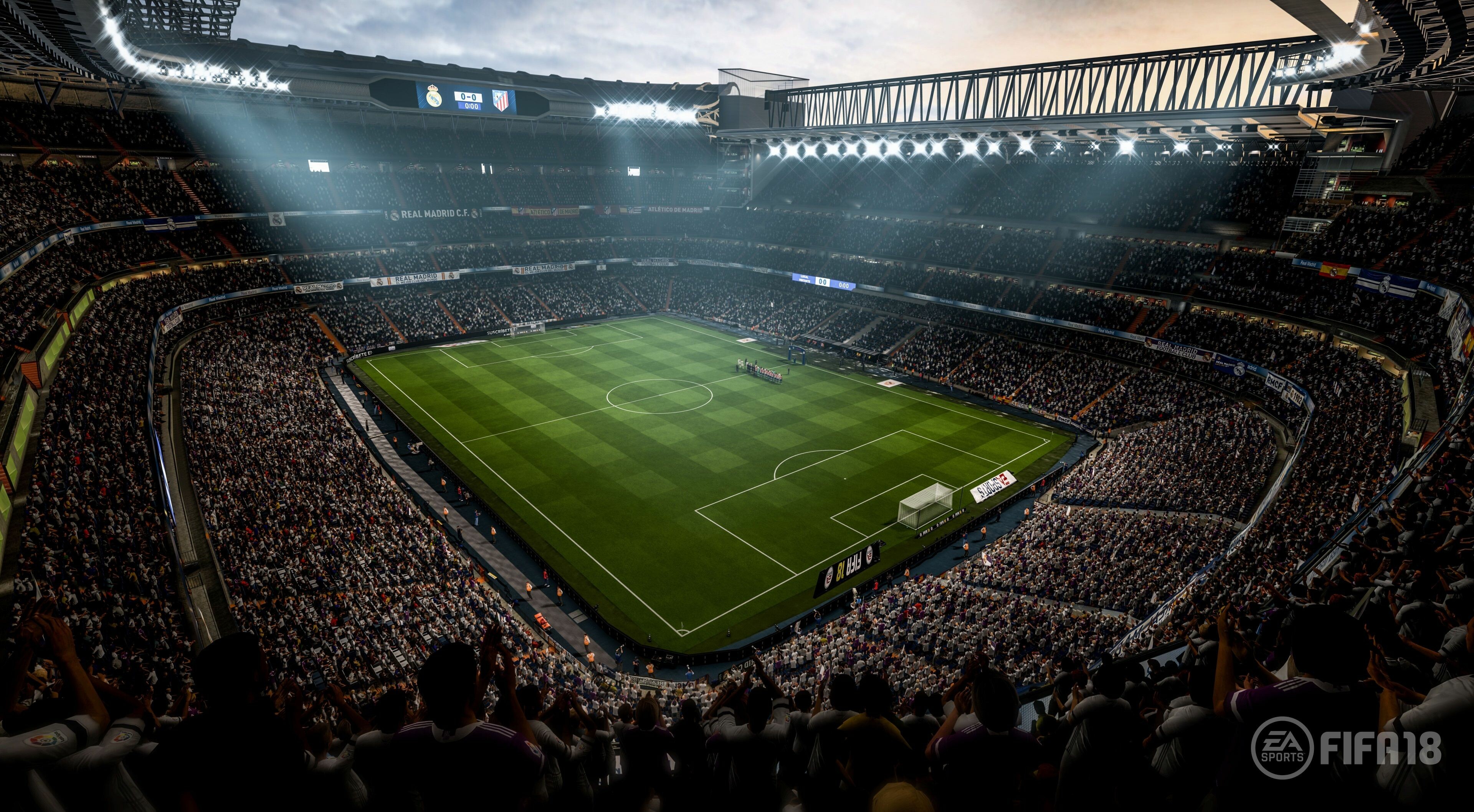 FIFA gaming, High resolution soccer, Real Madrid wallpapers, 3840x2120 HD Desktop