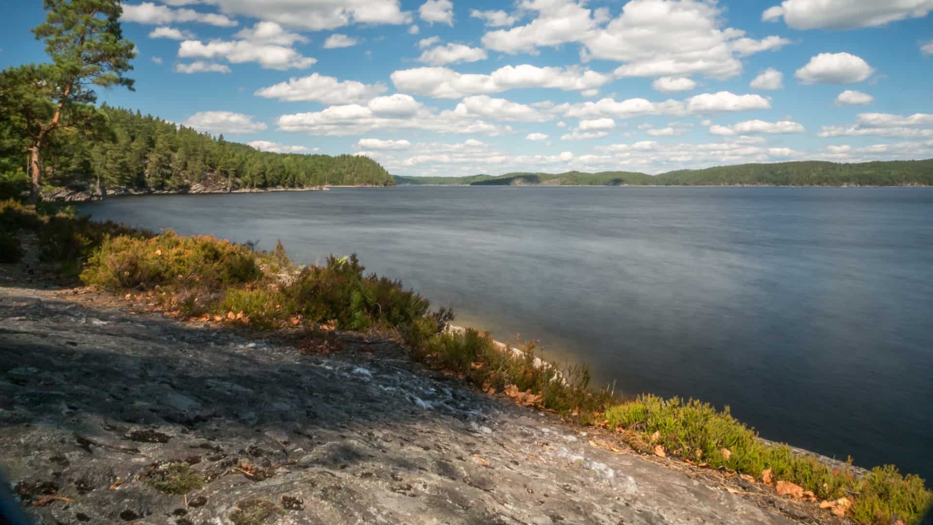 Vanern Lake, Kanutour, Dalsland, Bengtsfors, 1920x1080 Full HD Desktop