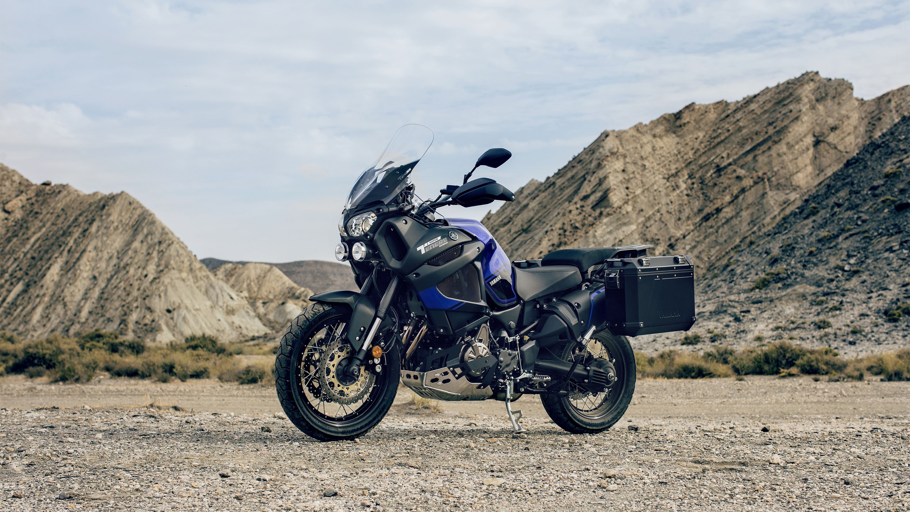 Luggage, Yamaha Tenere 700 Wallpaper, 3840x2160 4K Desktop