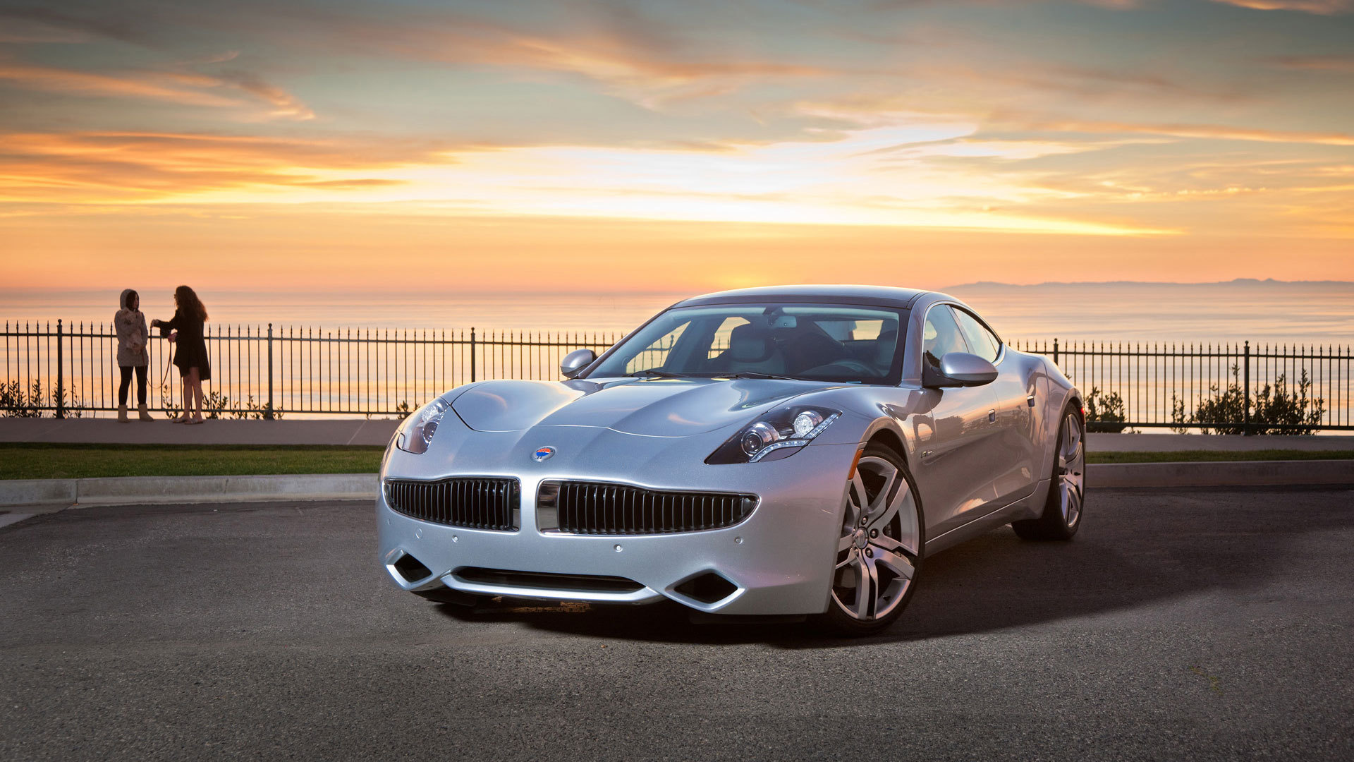 Fisker Inc., Auto elegance, Cutting-edge technology, Luxury electric vehicles, 1920x1080 Full HD Desktop