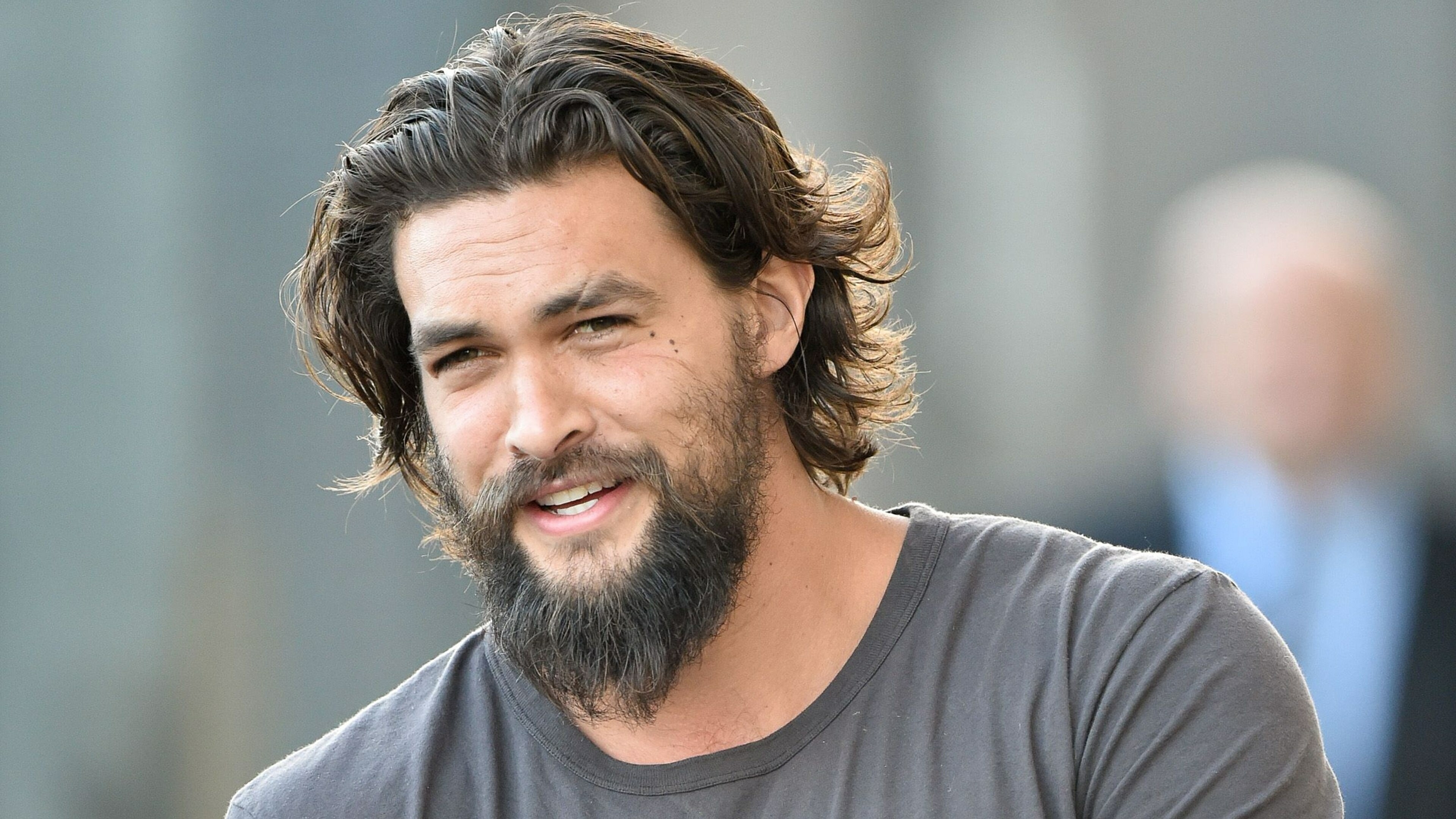 Jason Momoa, 4K wallpaper, Celebrity shot, Actor's charm, 3840x2160 4K Desktop