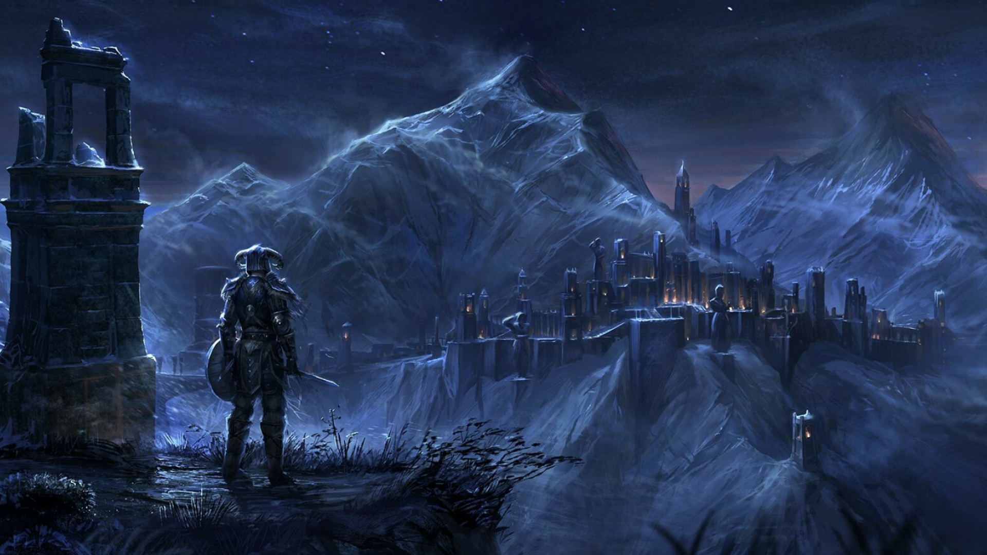 The Elder Scrolls, Vast fantasy world, Rich lore, Heroic quests, 1920x1080 Full HD Desktop