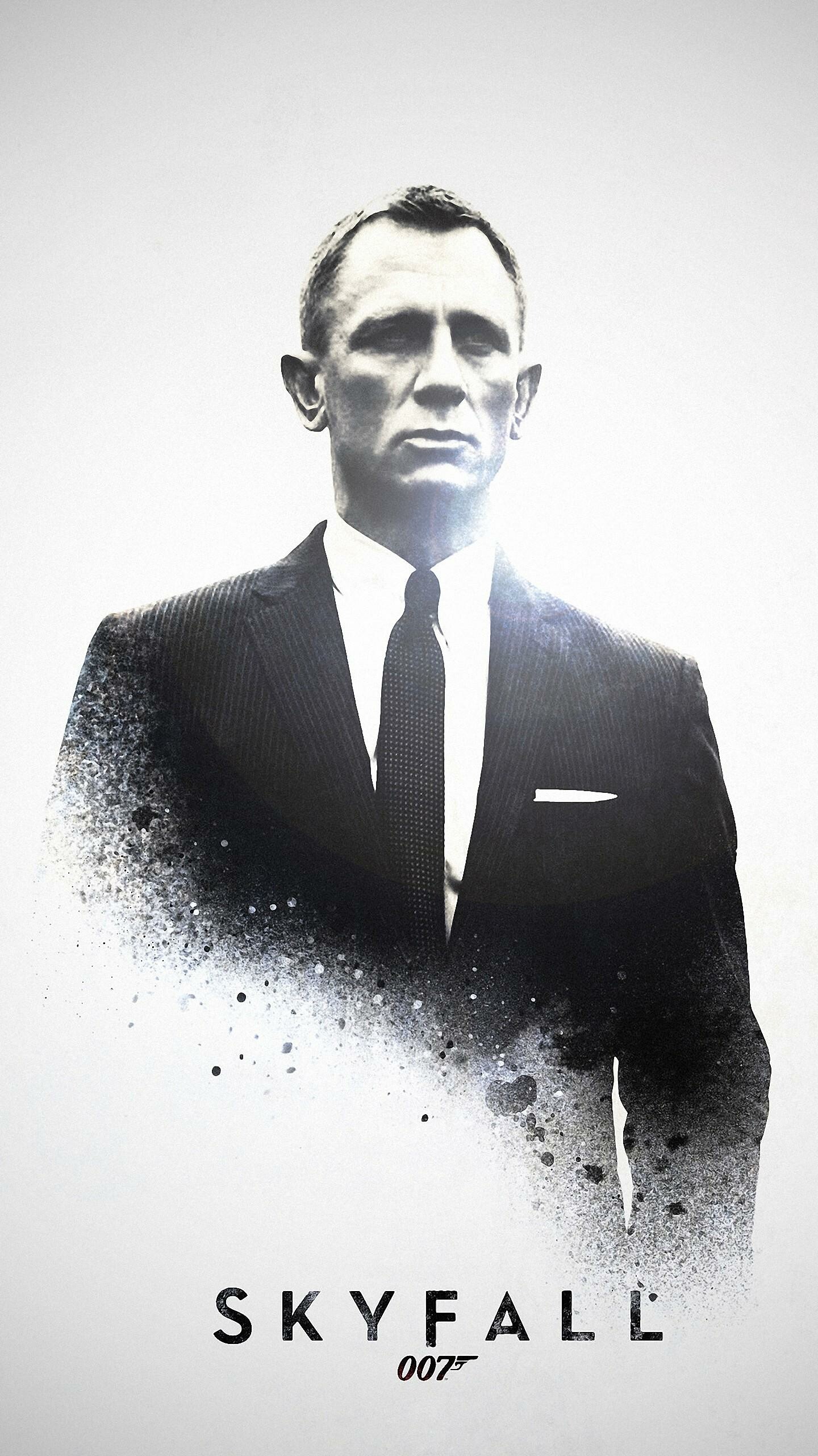 James Bond android wallpapers, Sleek spy gadgets, International spy network, Action-packed adventures, 1440x2560 HD Phone