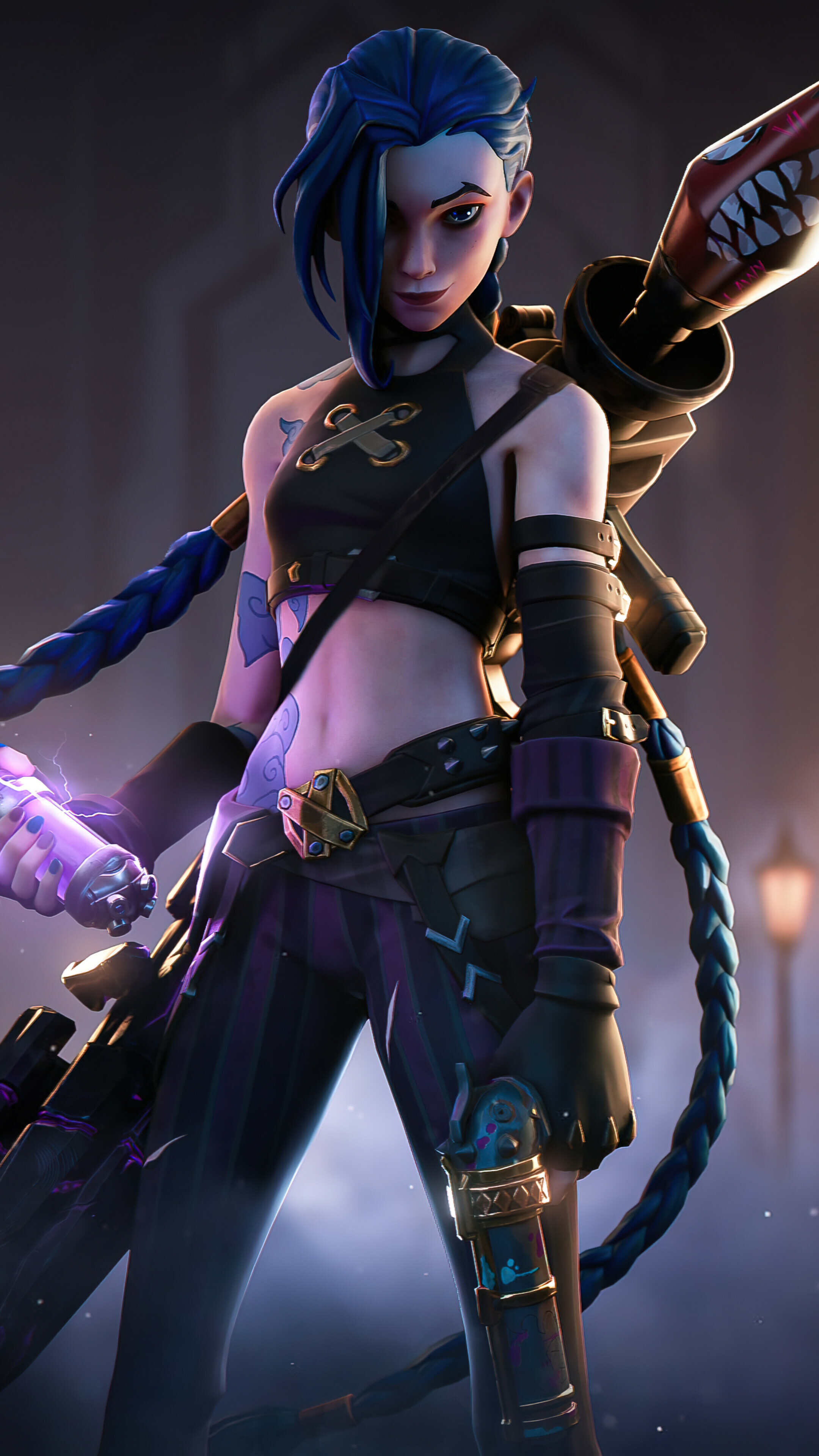 Arcane: League of Legends, Intriguing animation, Riot Games, Epic battles, 2160x3840 4K Phone