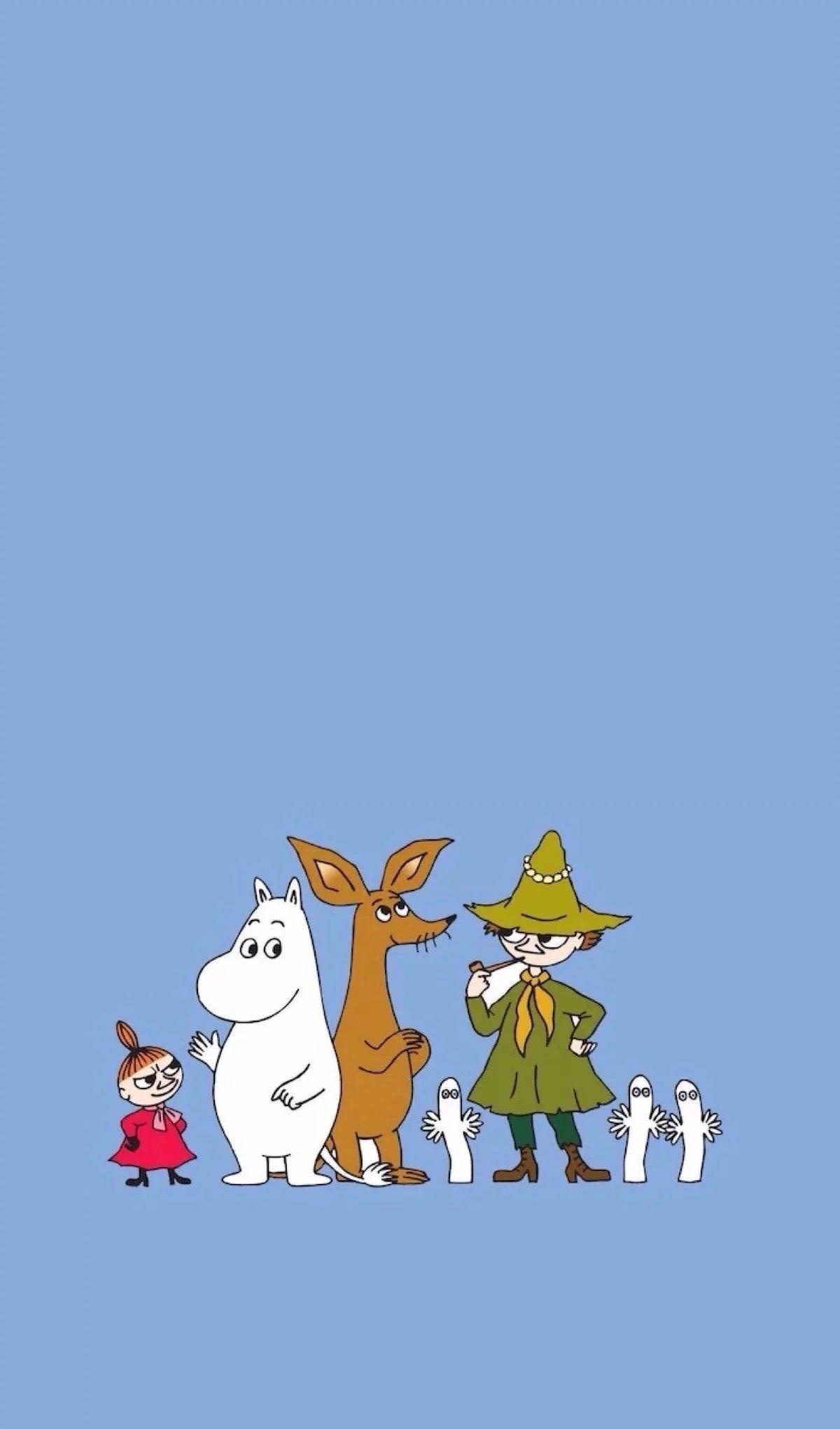 Moomins wallpapers, Moominland scenery, Tove Jansson's creation, Mysterious adventures, 1200x2040 HD Phone