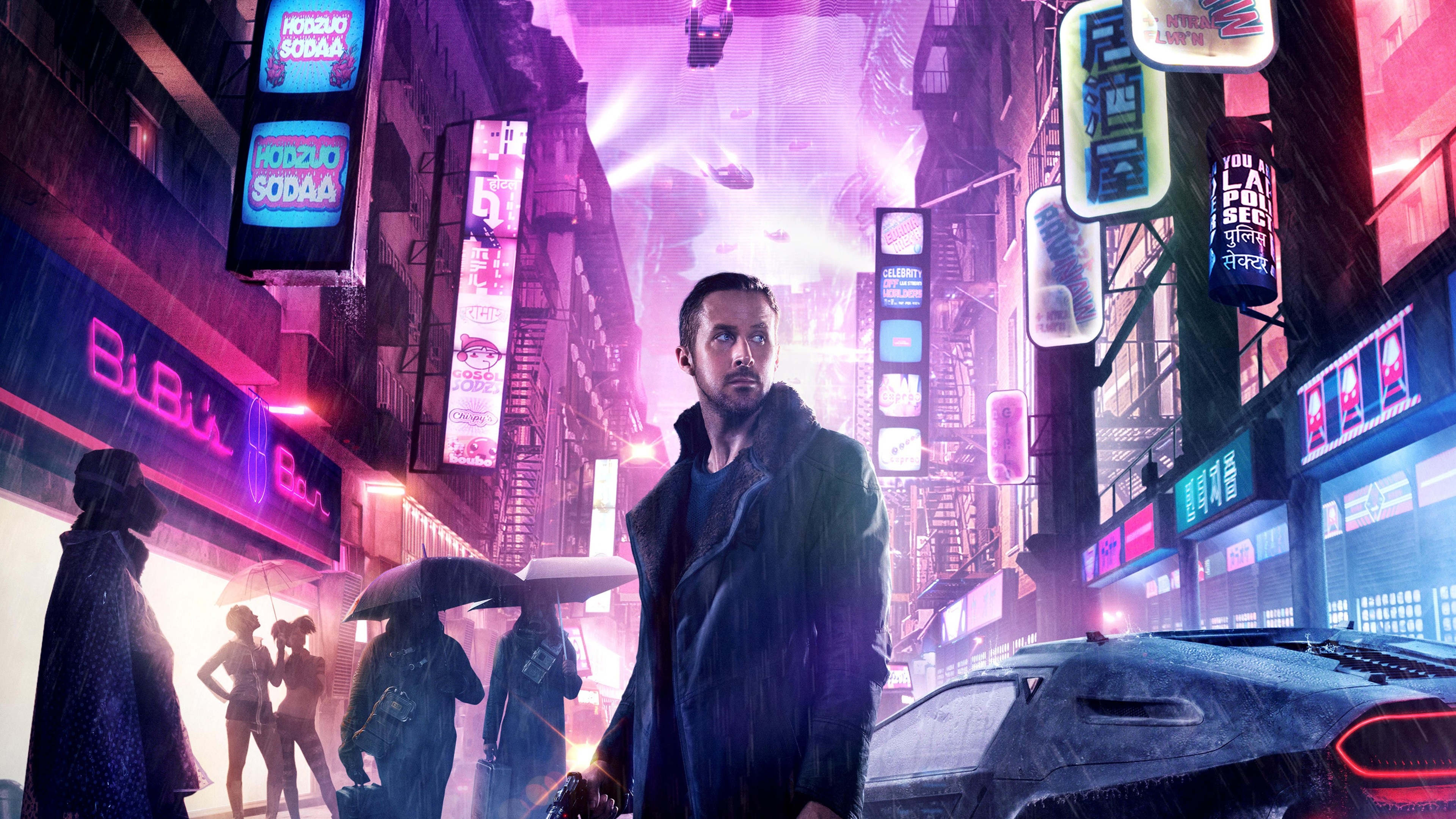 Officer K, Blade Runner 2049 Wallpaper, 3840x2160 4K Desktop