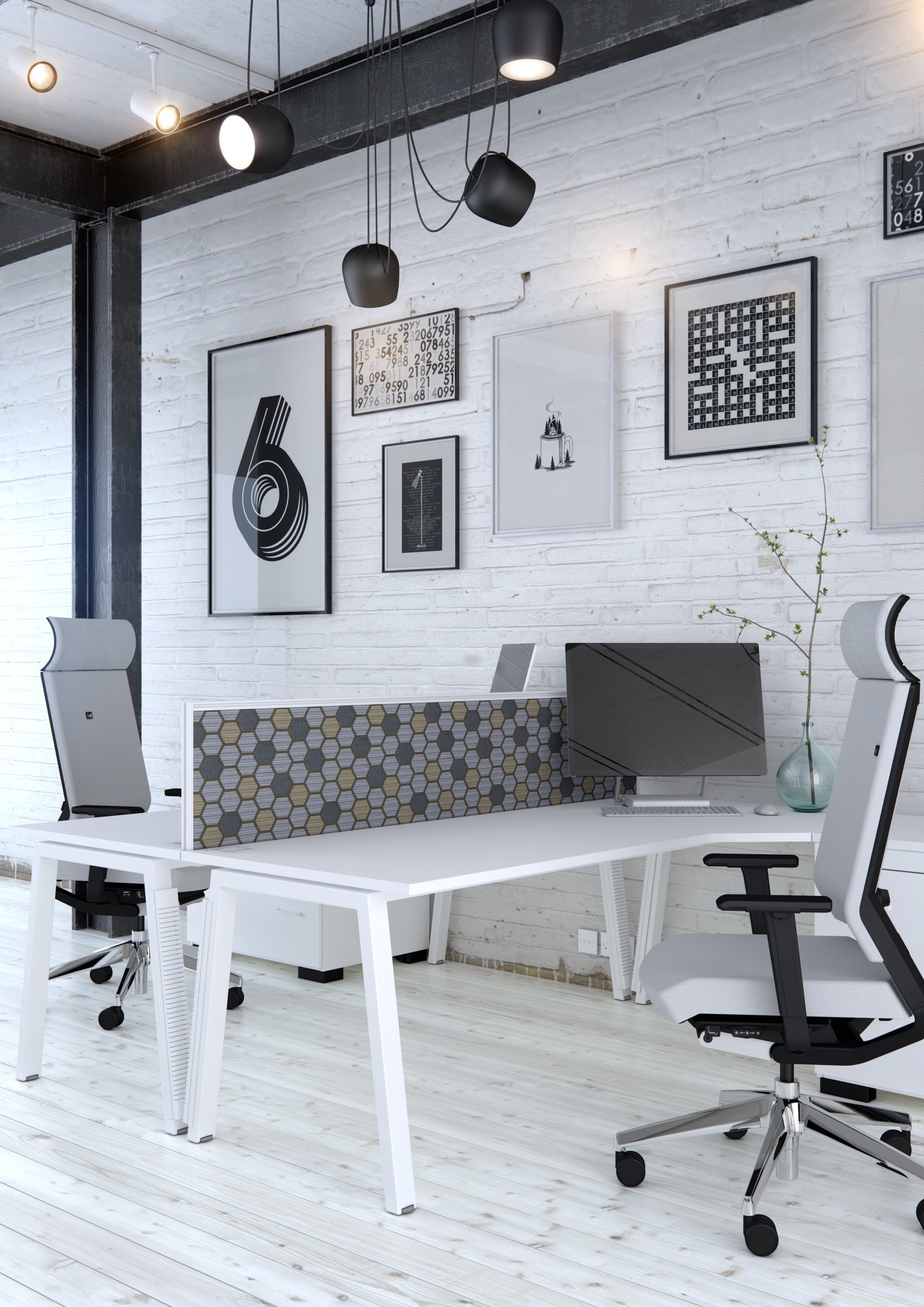 Office furniture, Industrial Style Wallpaper, 1770x2500 HD Phone