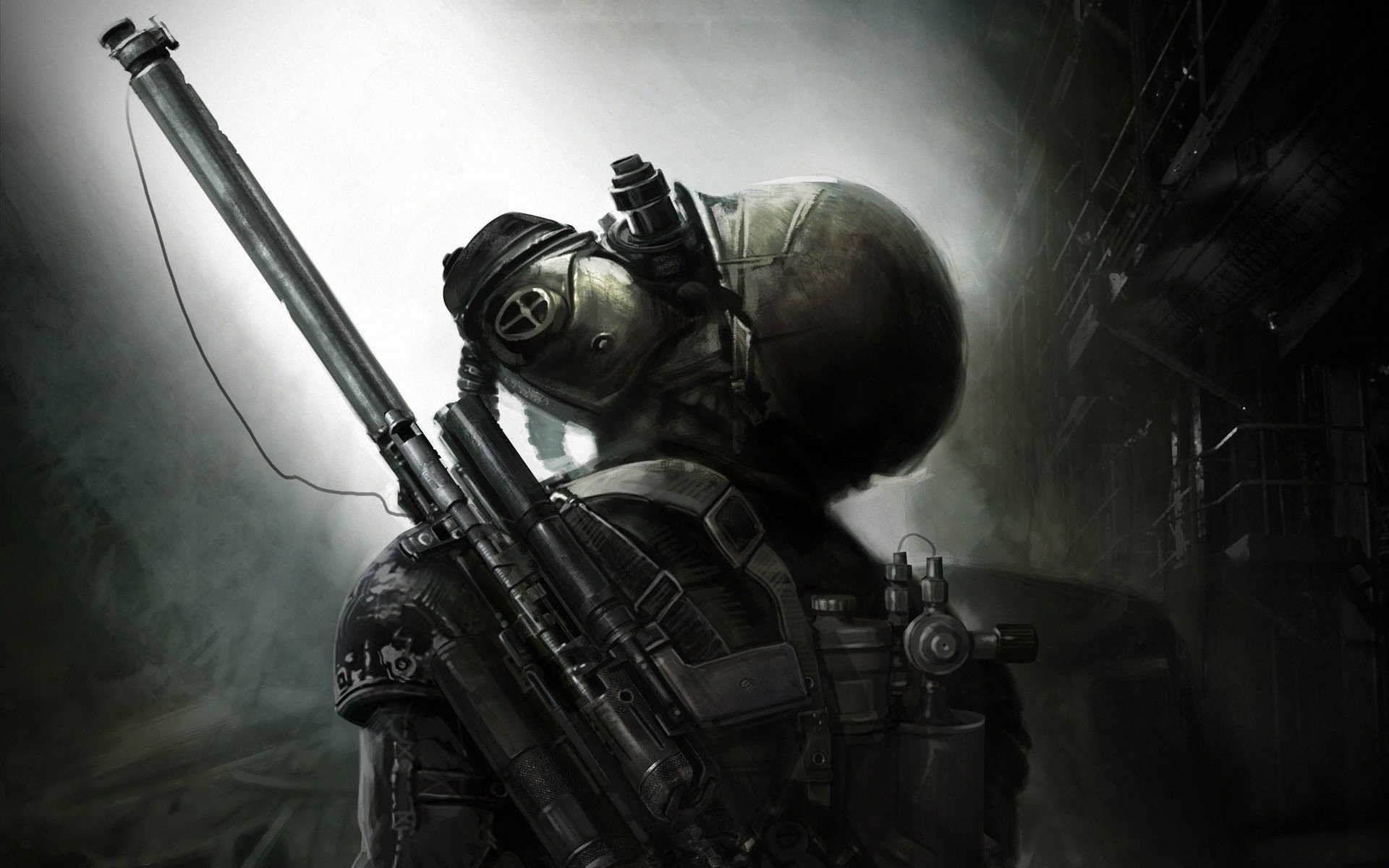 Metro 2033, Post-apocalyptic adventure, HD wallpapers, Atmospheric environment, 1920x1200 HD Desktop