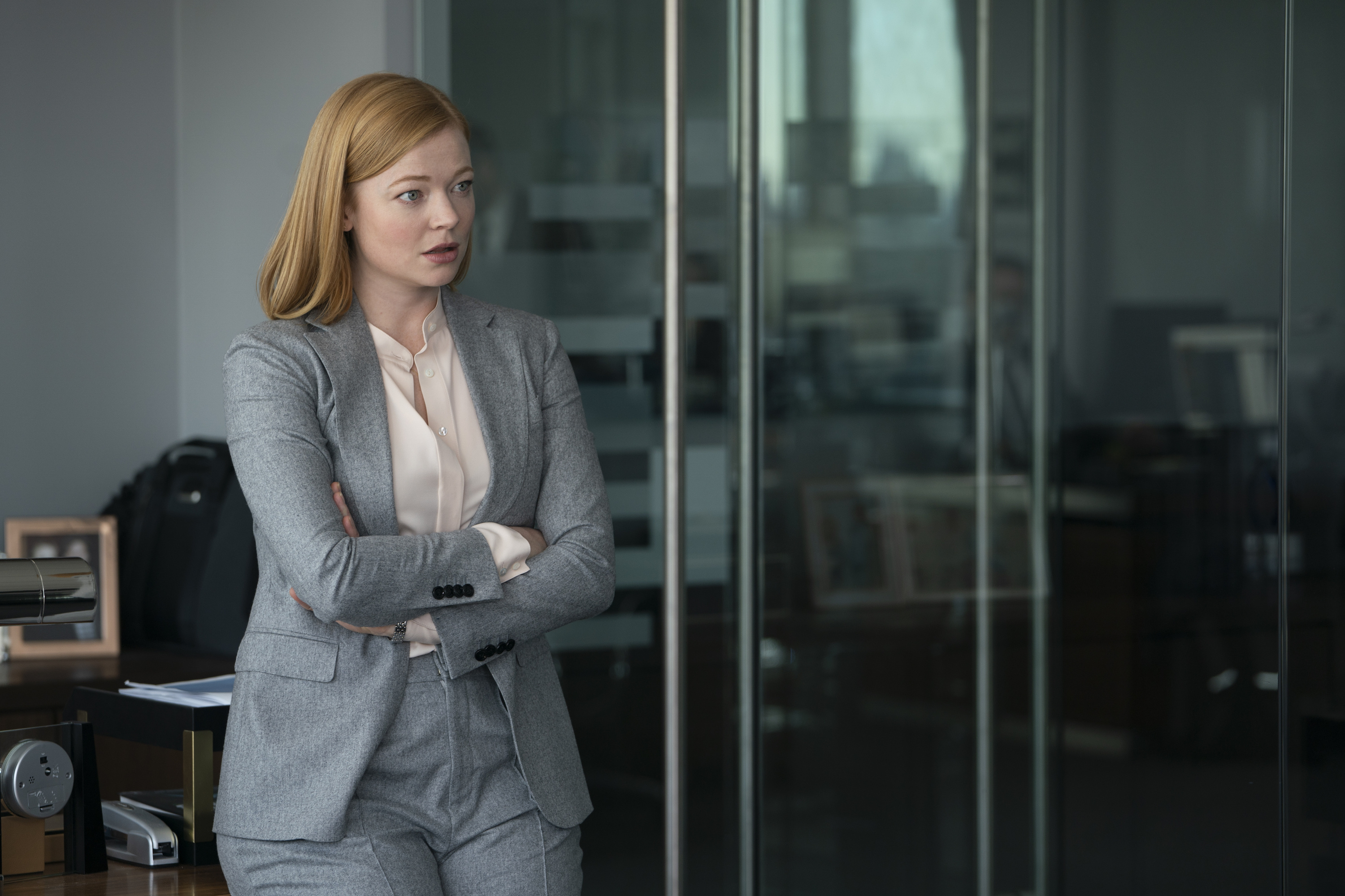 Sarah Snook, Succession season 2, Episode 6 recap, Gripping storyline, 3000x2000 HD Desktop