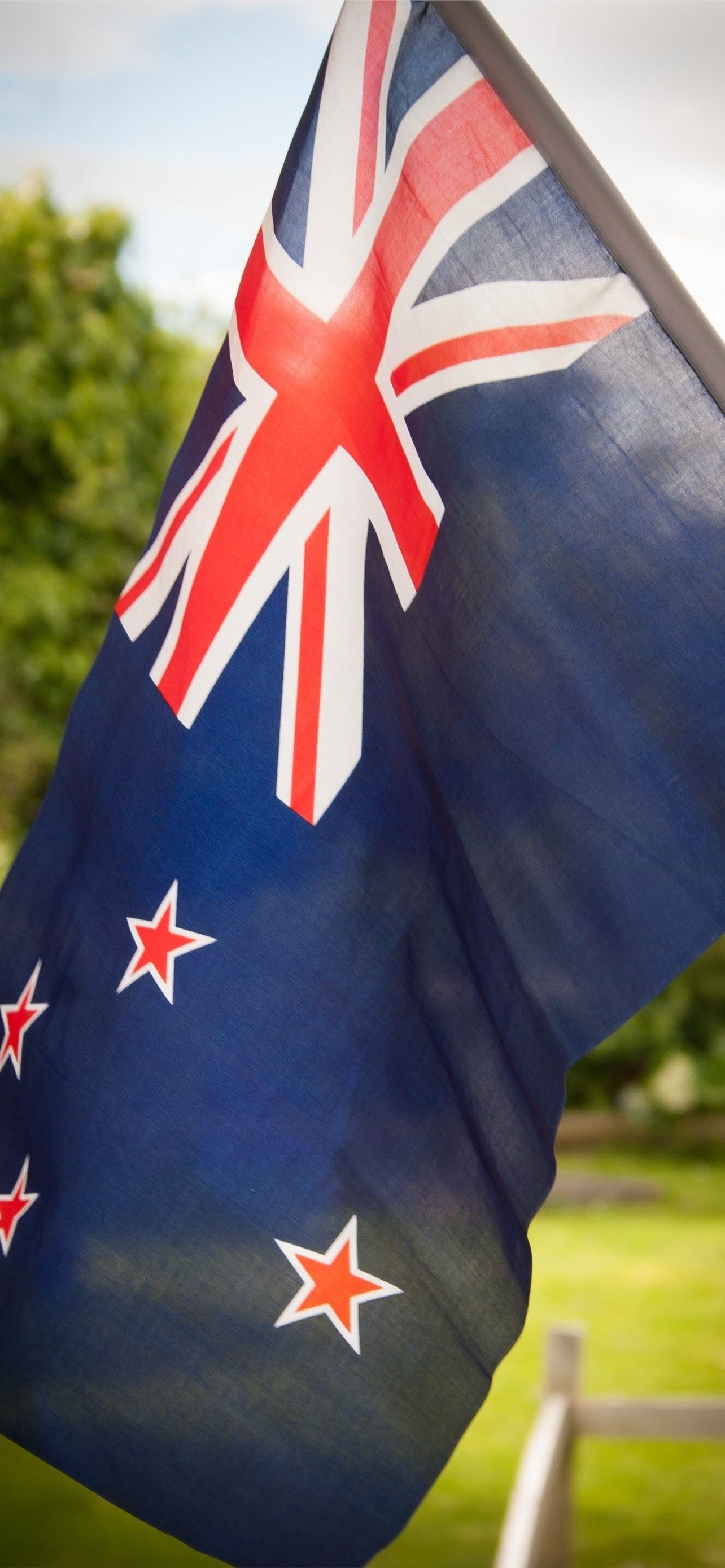 New Zealand, Flags Wallpaper, 1290x2780 HD Phone