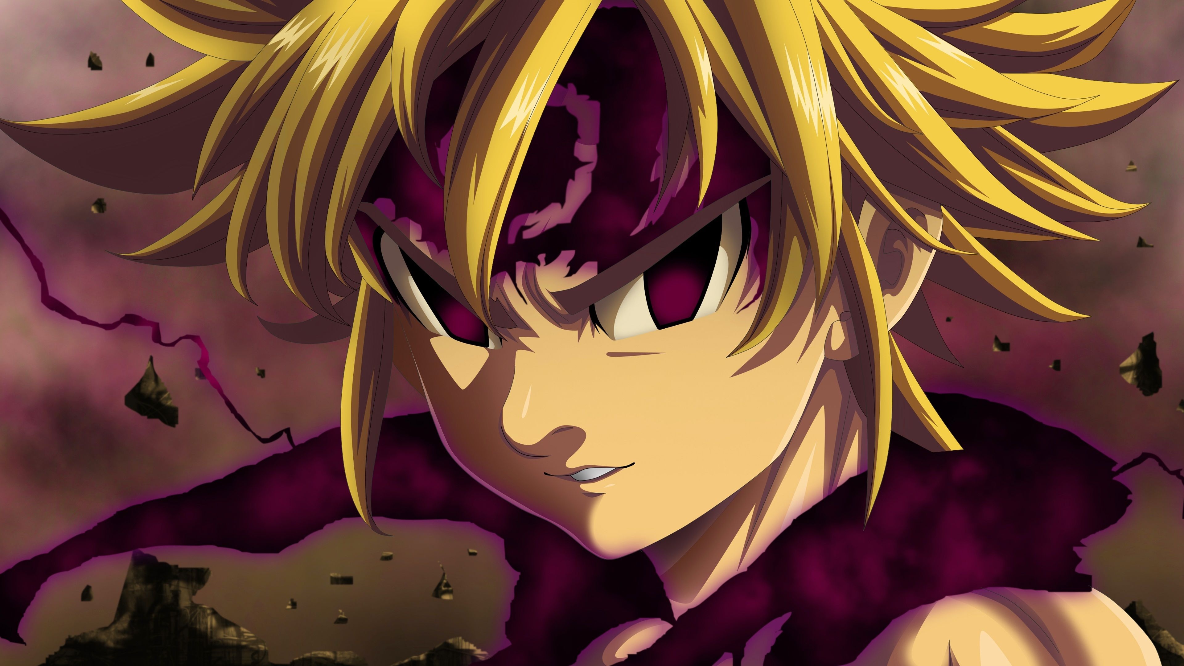 Seven deadly sins, Anime wallpapers, Deadly sins backgrounds, 3840x2160 4K Desktop