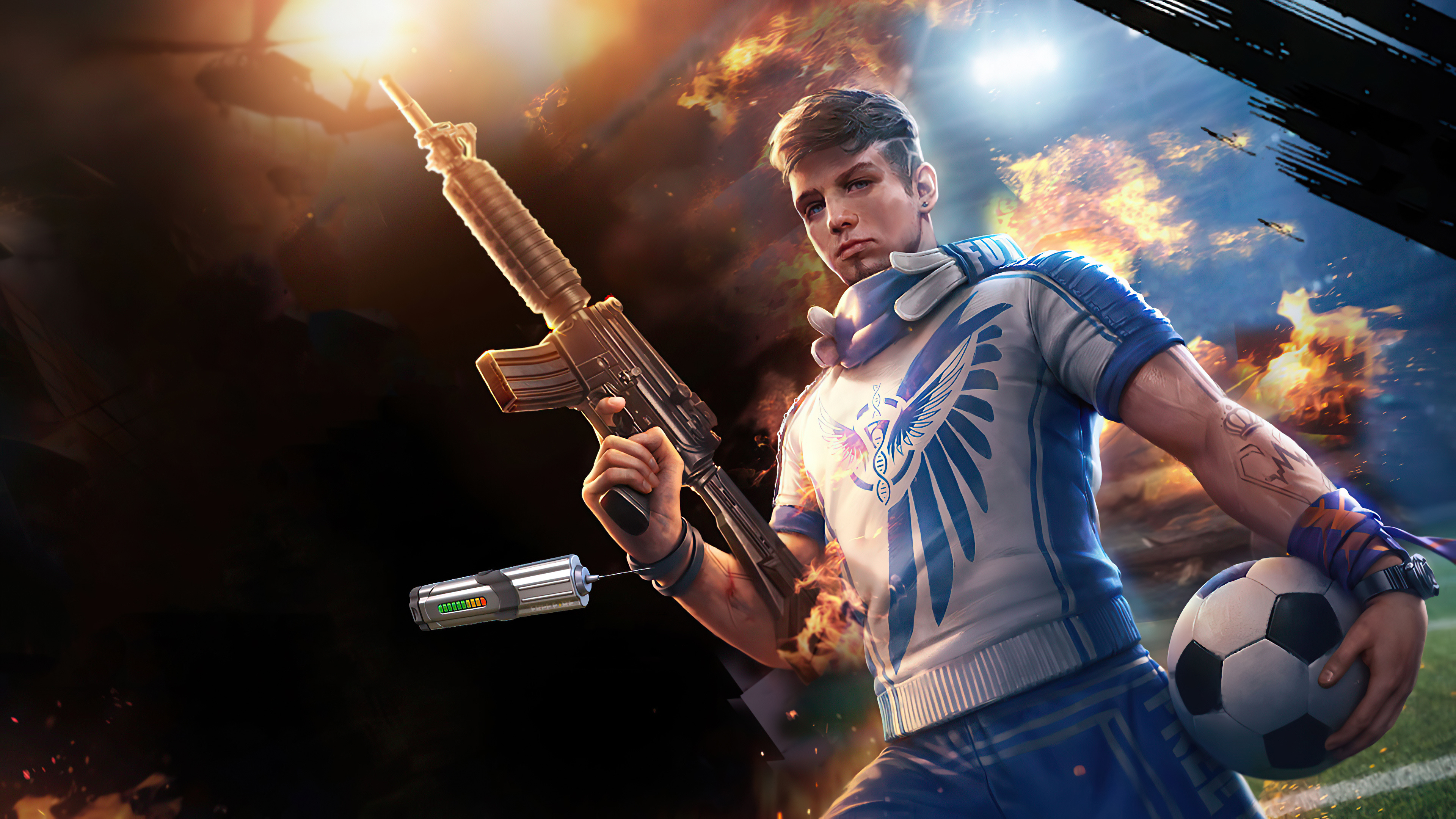 Garena Free Fire, Luqueta, Game HD, 4K images, 3840x2160 4K Desktop