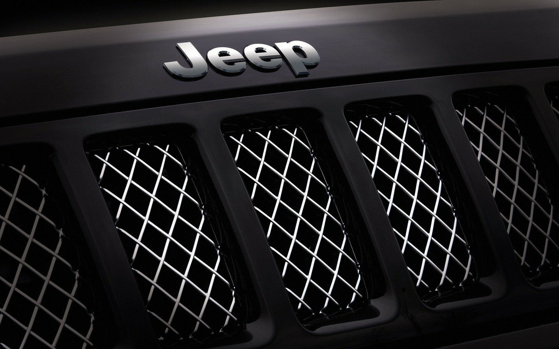 Jeep front grill logo, Auto industry, Vehicle emblem, Jeep brand, 1920x1200 HD Desktop