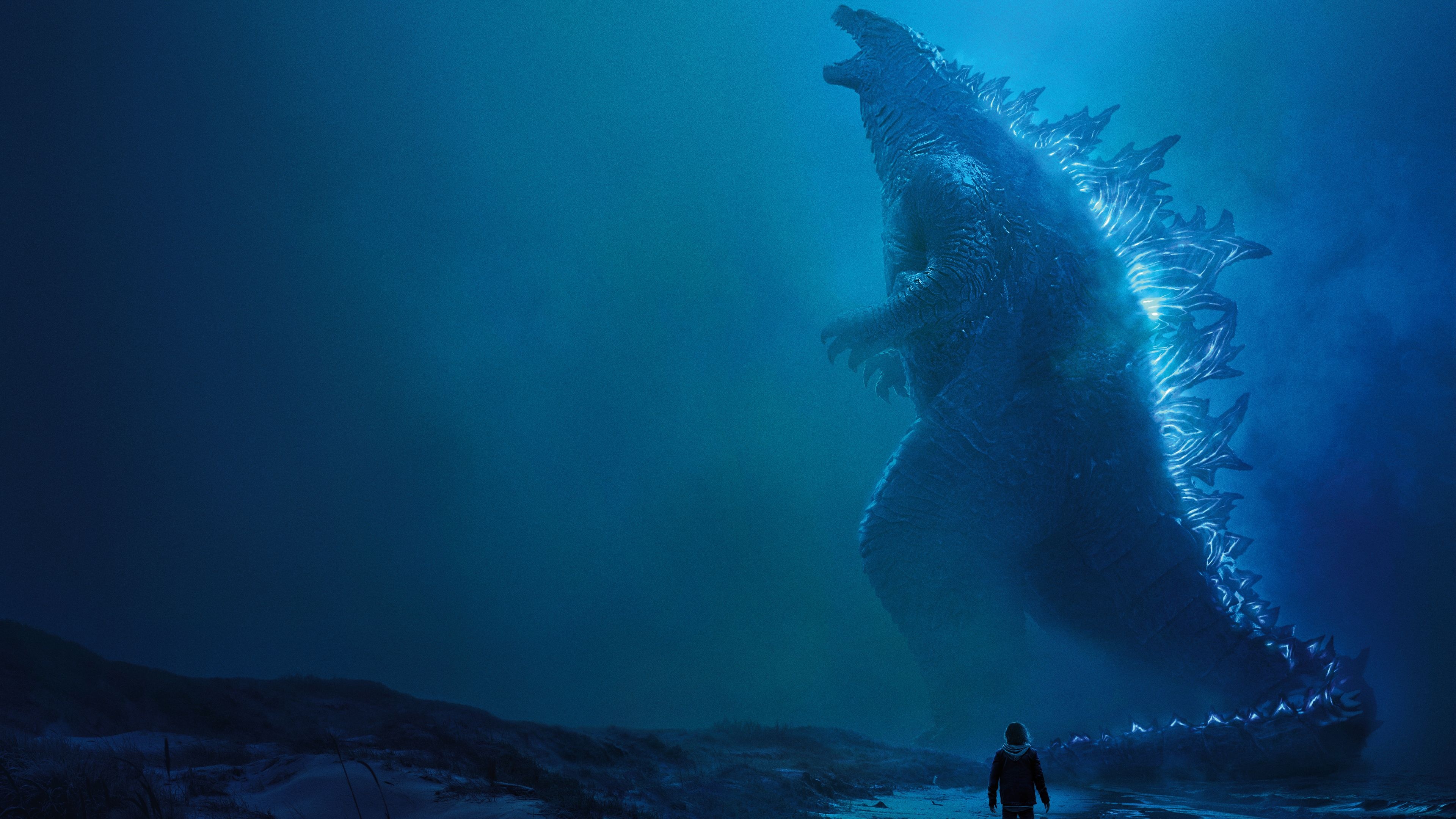 Godzilla, King of the monsters, 4K poster, Movie wallpapers, 3840x2160 4K Desktop