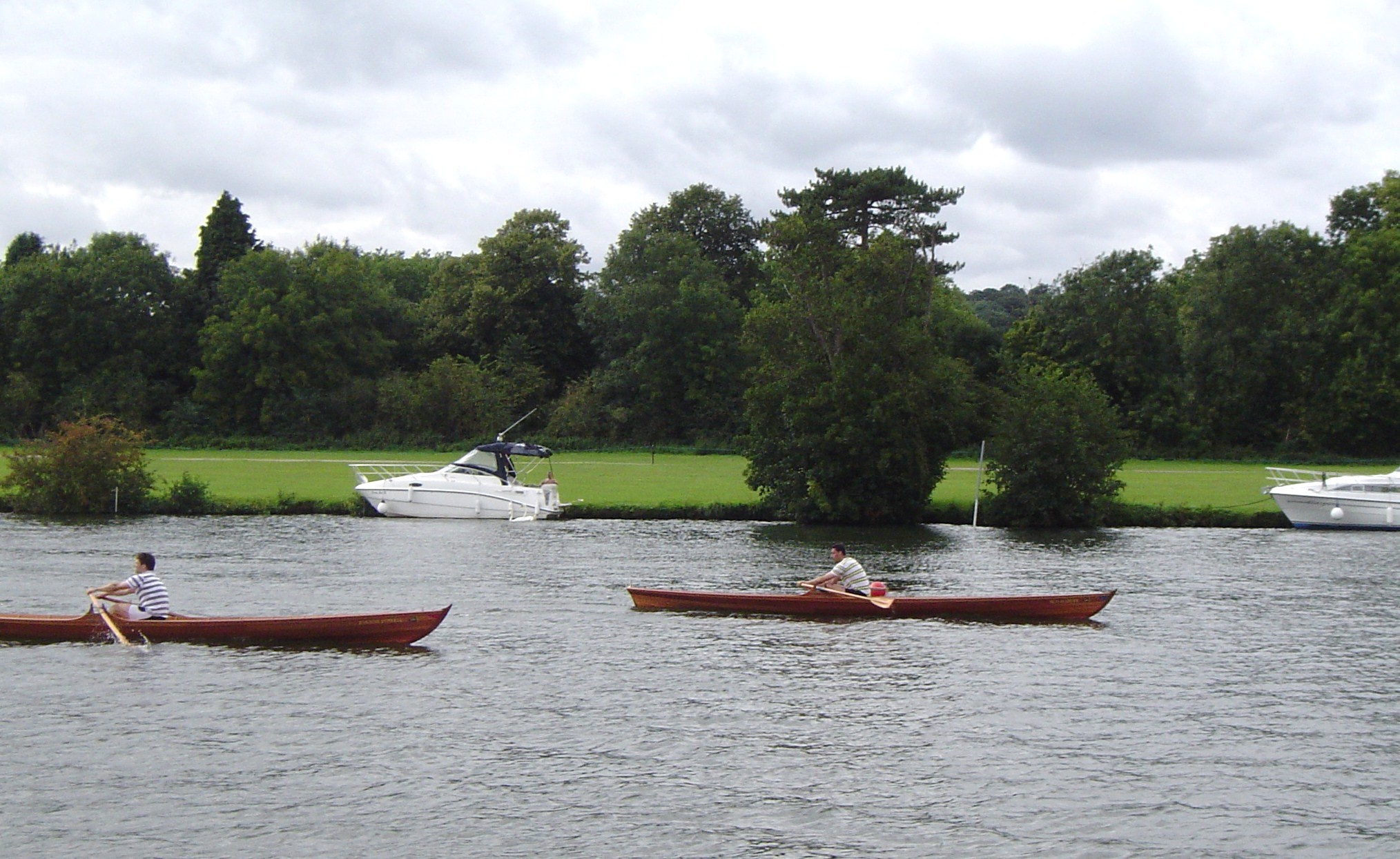 Skiffing history, Rowing culture, Traditional boat, Thames River, 2030x1250 HD Desktop