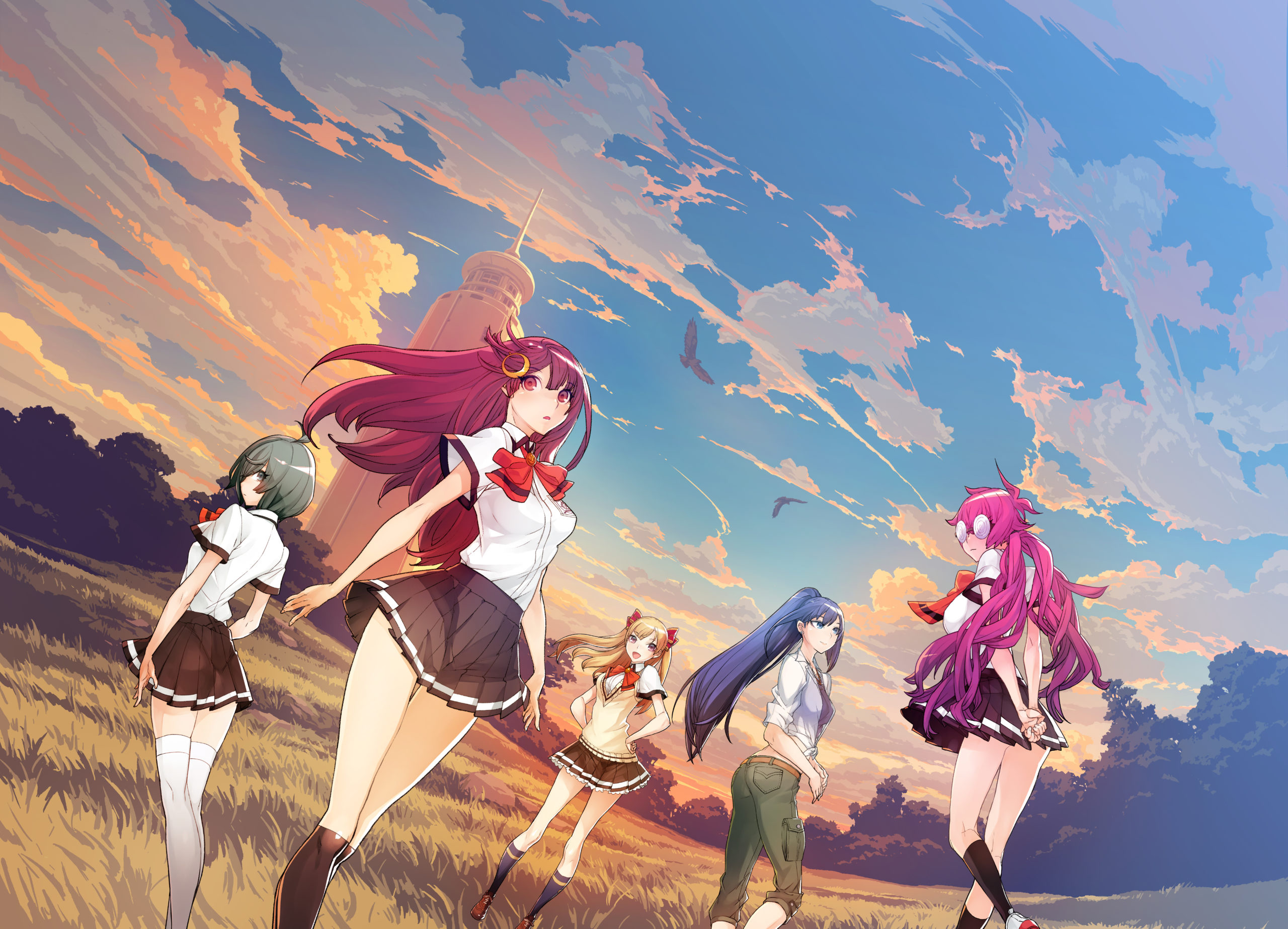 WorldEnd, Visual novel, Romantic relationships, Captivating narrative, 2560x1850 HD Desktop