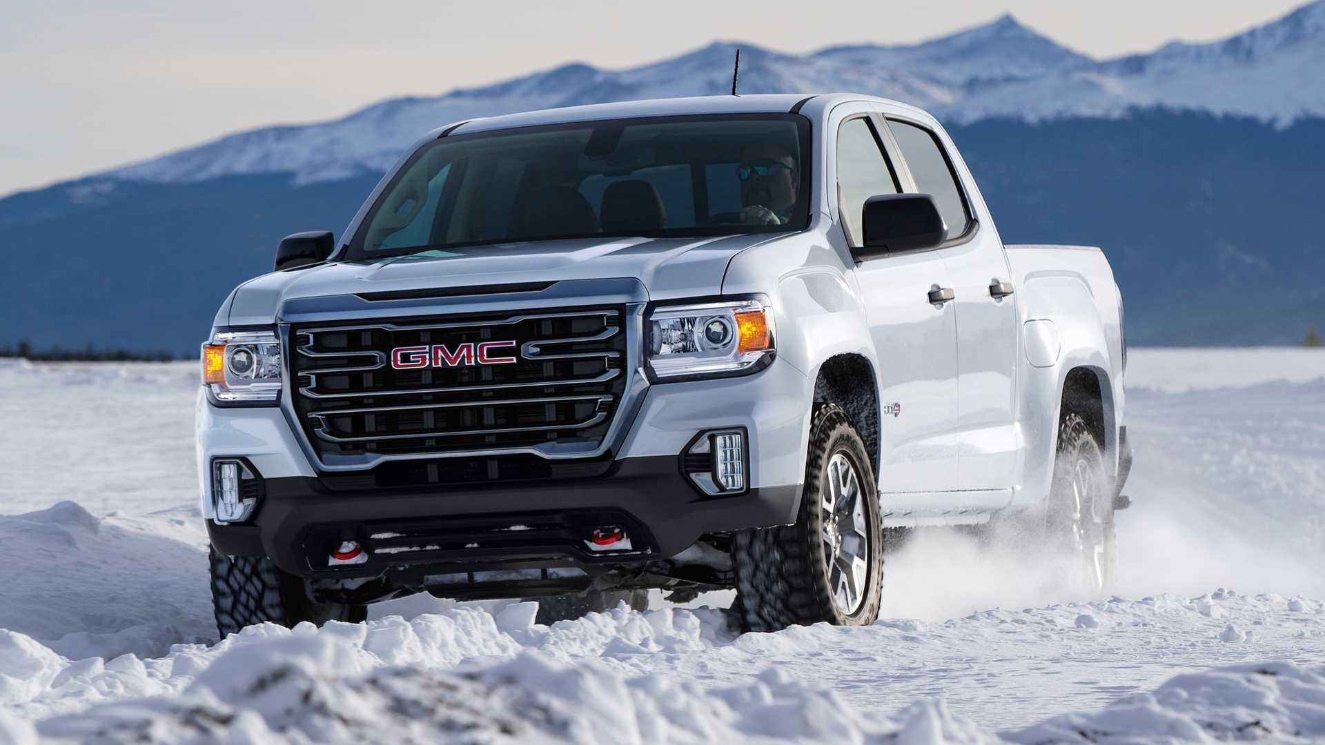 GMC Canyon, Updated Canyon Denali, Revealed model, At4 edition, 1920x1080 Full HD Desktop