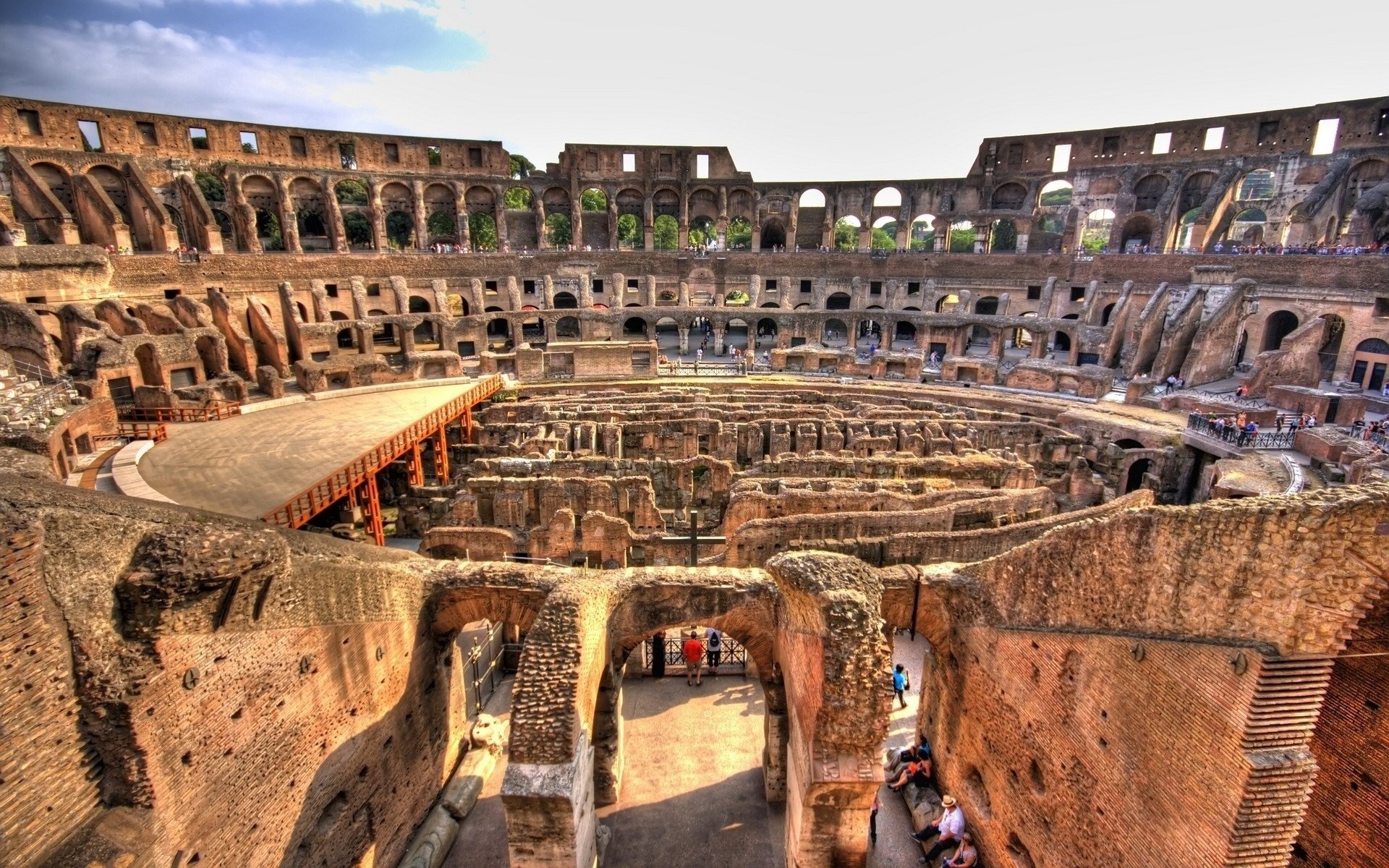 Pompeii, Amphitheatre wallpaper, 1920 x 1200, 1920x1200 HD Desktop