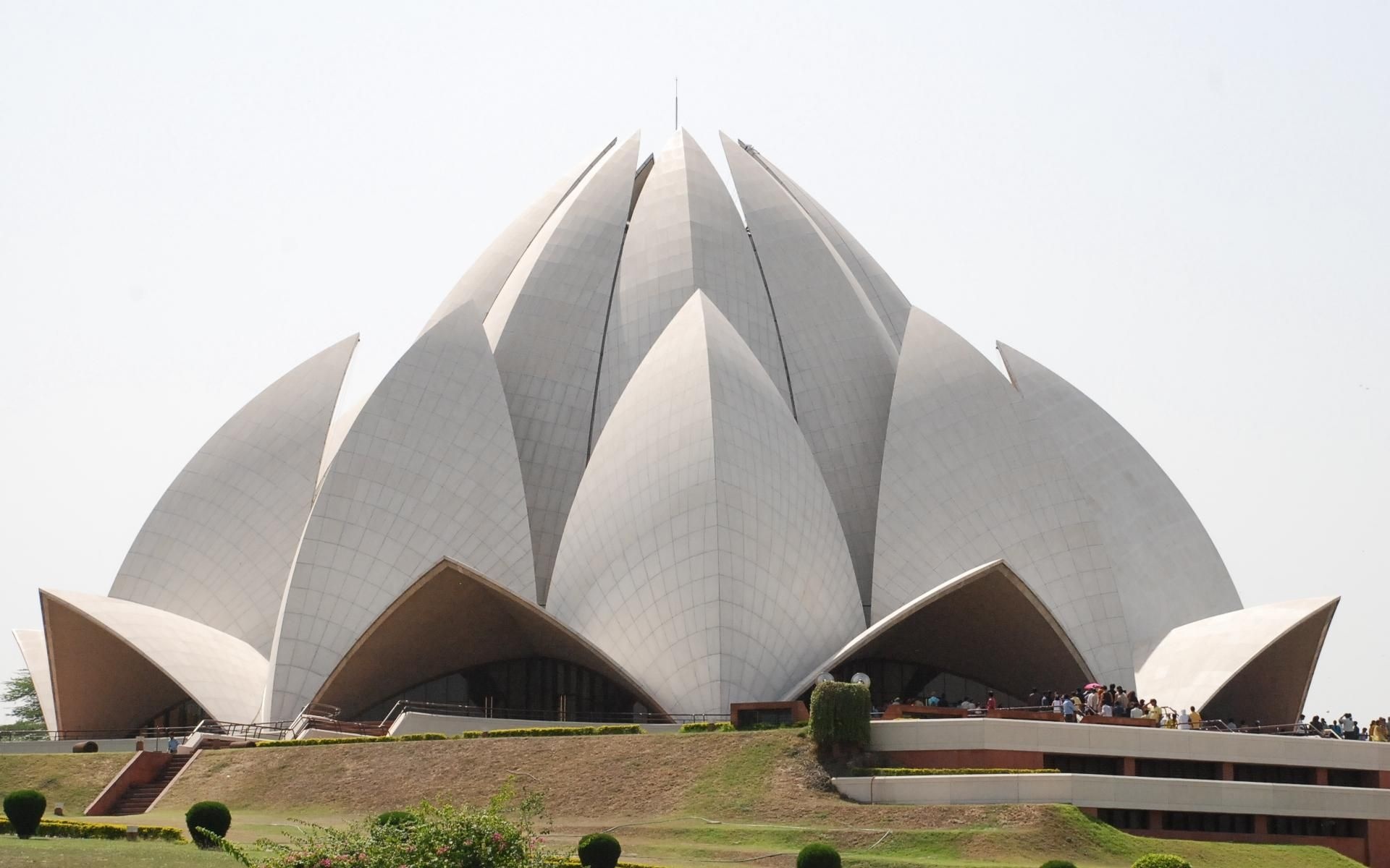 Lotus Temple, New Delhi, Top free backgrounds, 1920x1200 HD Desktop