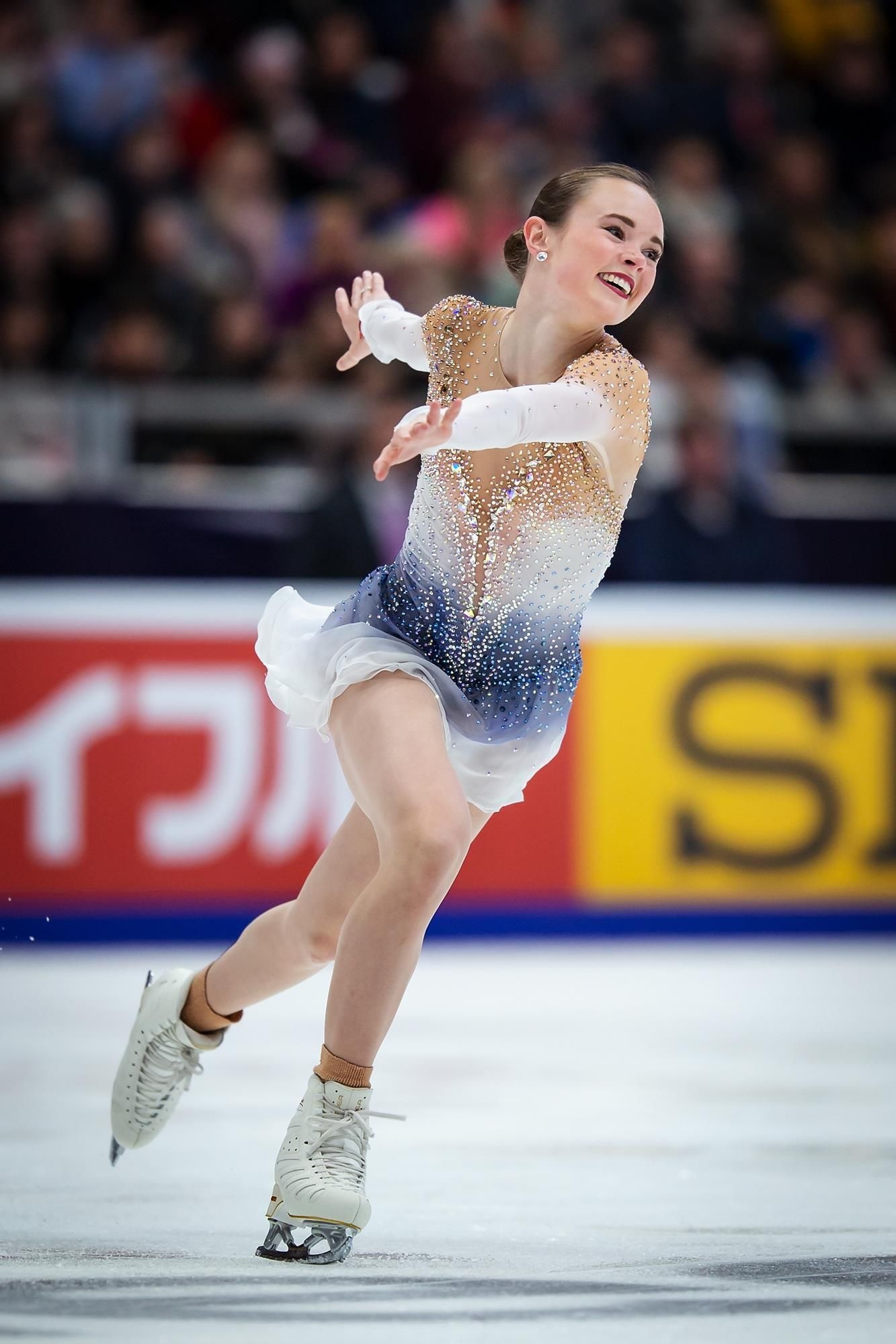 Mariah Bell, Hairstyles, Skating dresses, 1340x2000 HD Phone