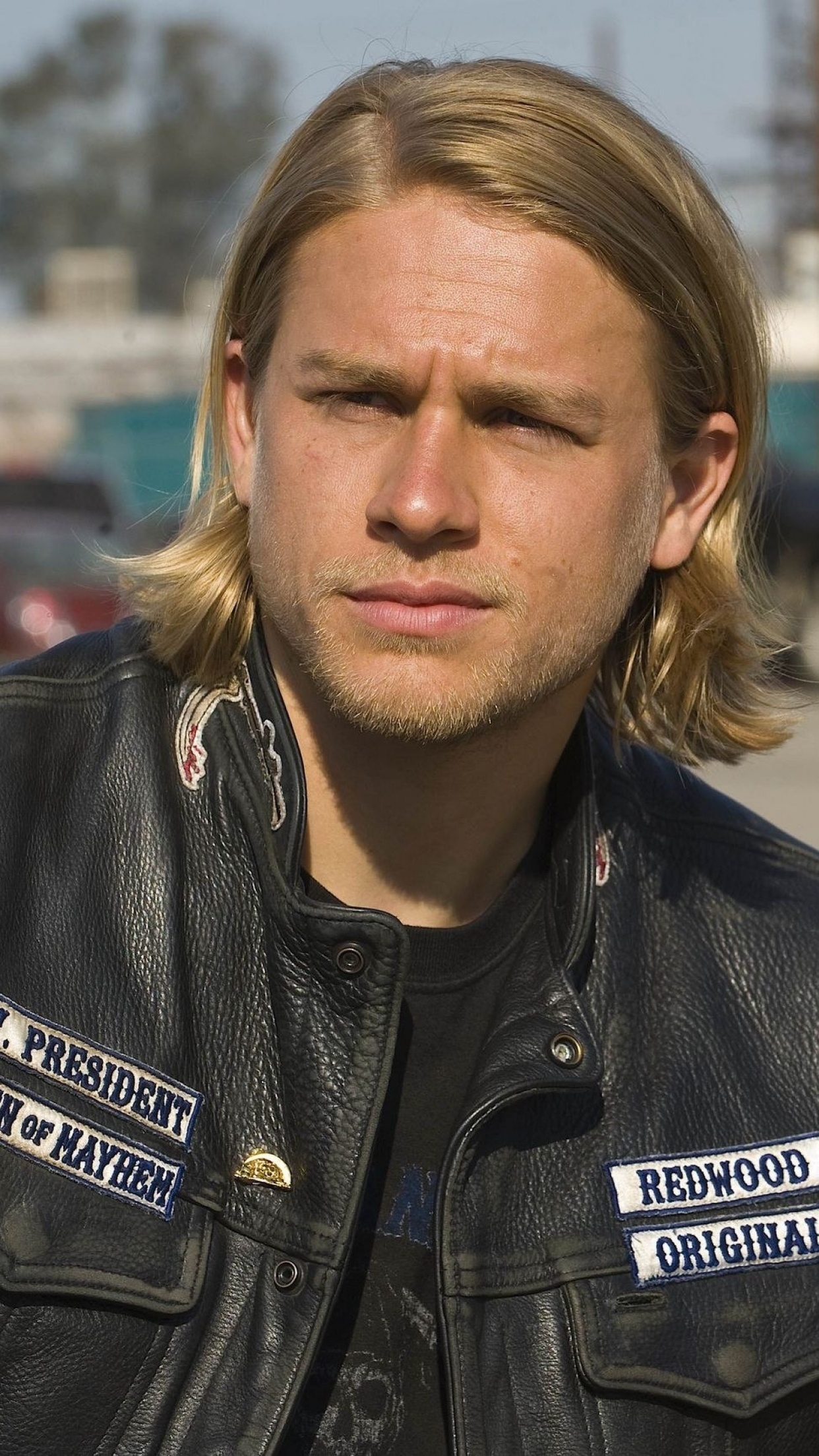 Charlie Hunnam, Movies, Screen beauty, Long-haired guy, 1250x2210 HD Phone