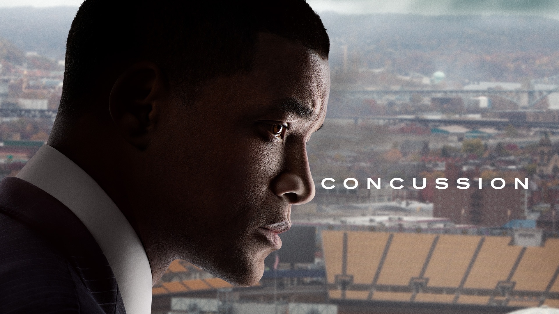 Concussion, Hard-hitting drama, Powerful performances, Sports industry critique, 1920x1080 Full HD Desktop