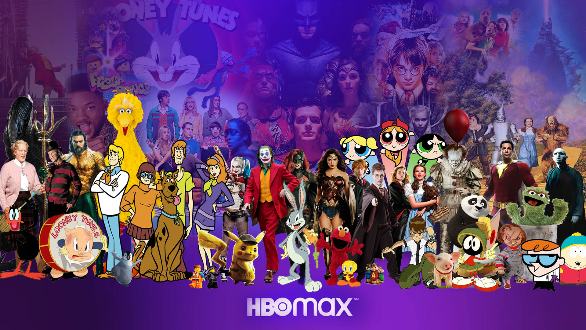 HBO Max, Diverse wallpapers, Exciting streaming content, On-demand entertainment, 1920x1080 Full HD Desktop