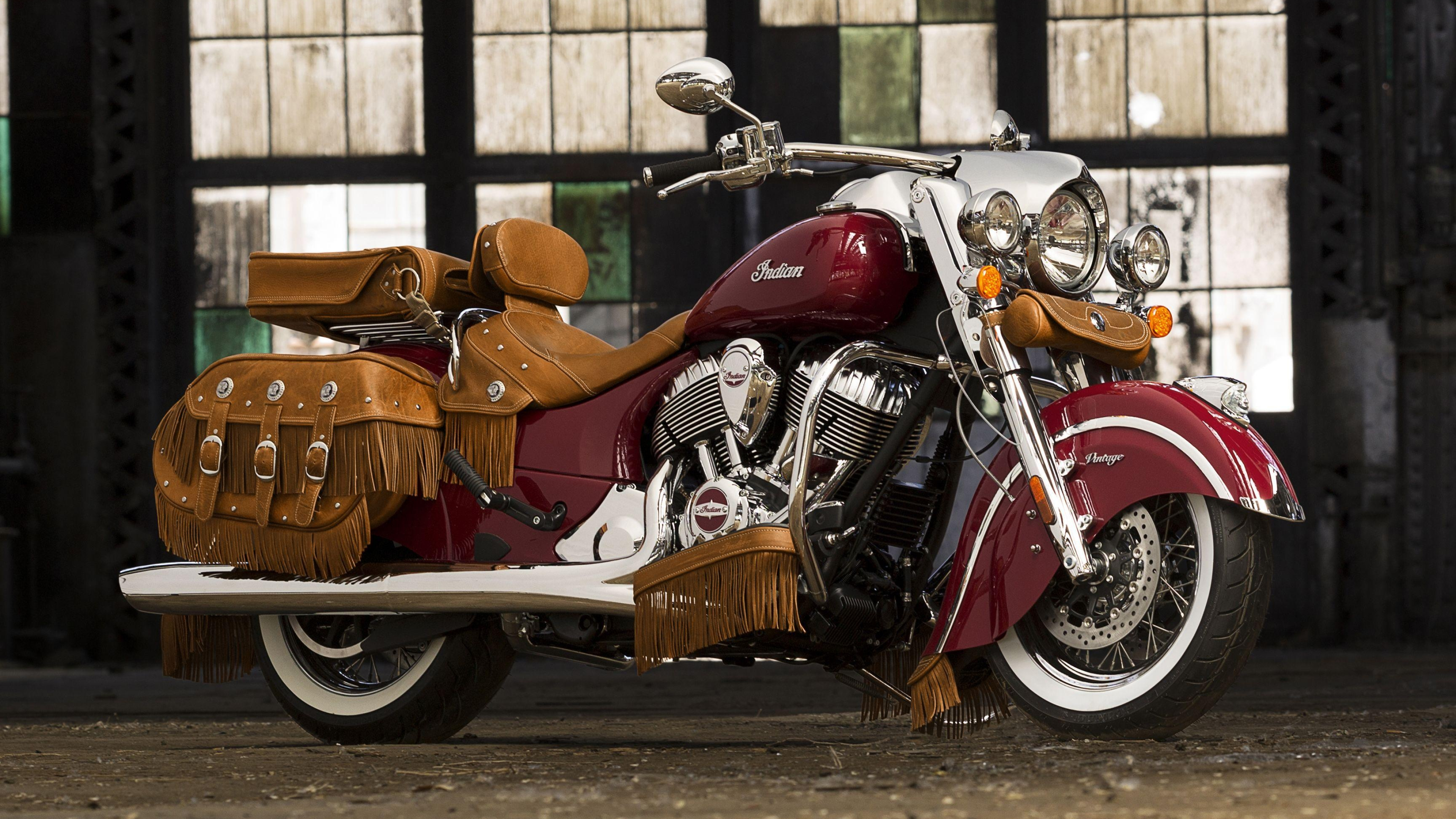 Chief Vintage, Indian Motorcycles Wallpaper, 3840x2160 4K Desktop