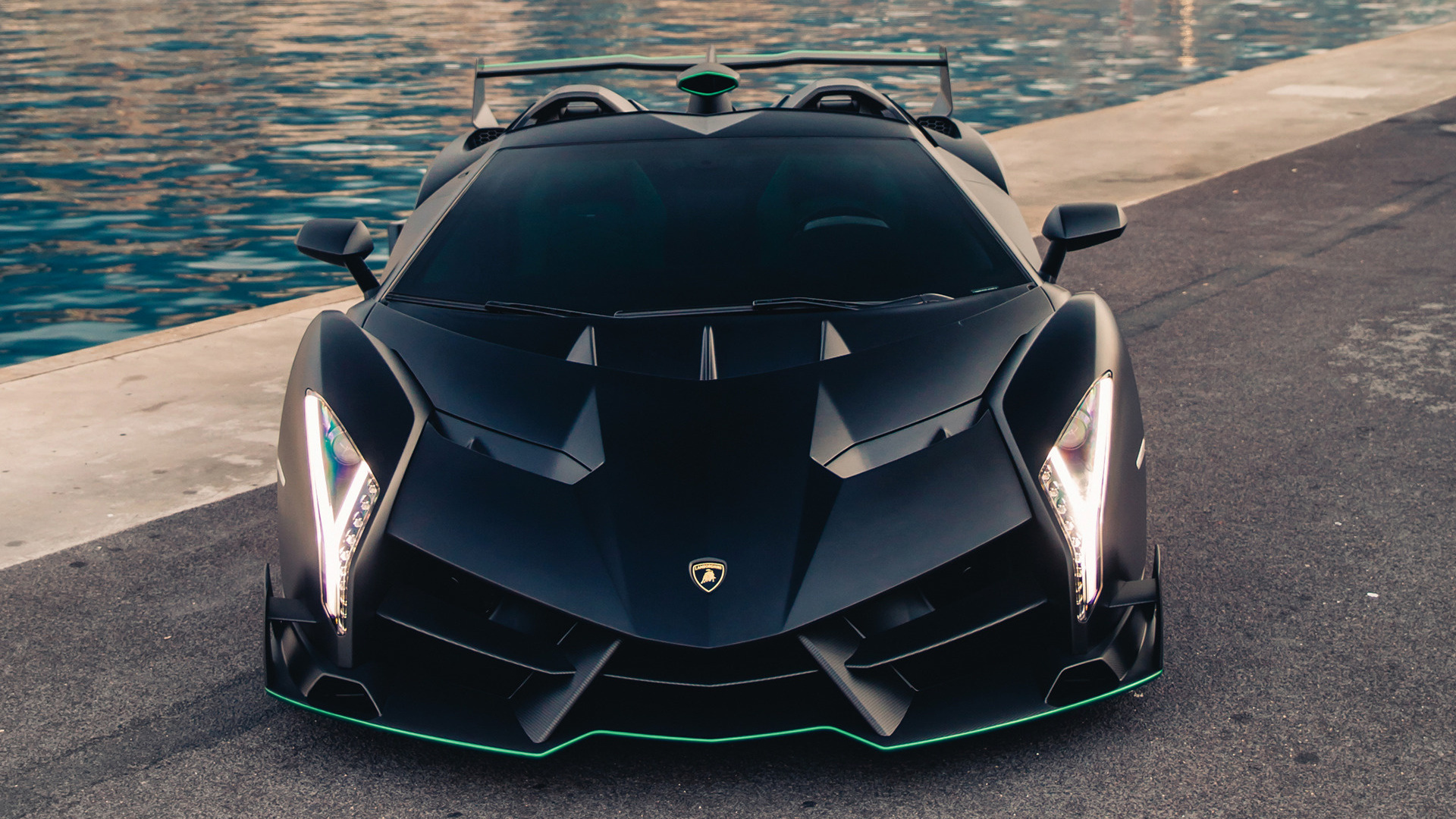 Lamborghini Veneno, Roadster edition, HD wallpapers, High-resolution images, 1920x1080 Full HD Desktop