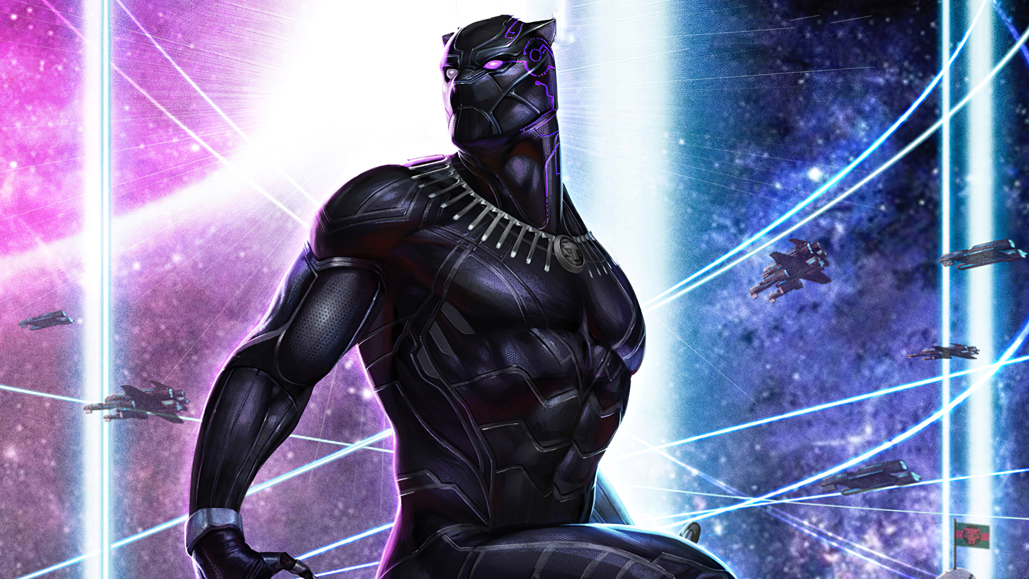 T'Challa, High definition wallpaper, Black Panther character, Superhero movie, 3370x1900 HD Desktop