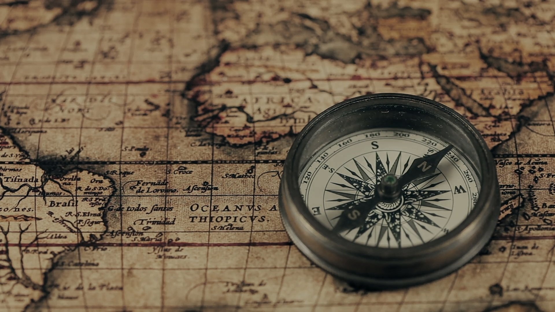 Compass HD wallpaper, Background image, Navigation theme, High-resolution, 1920x1080 Full HD Desktop