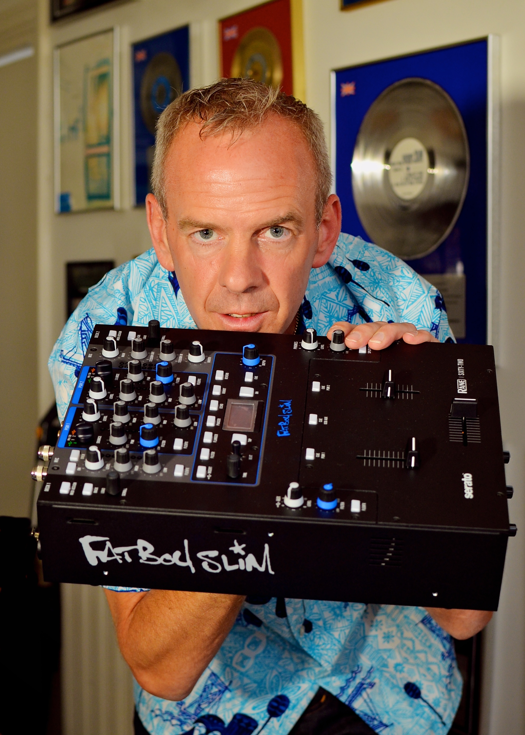 Fatboy Slim, Electronic music, DJ icon, Energetic beats, 2000x2790 HD Phone