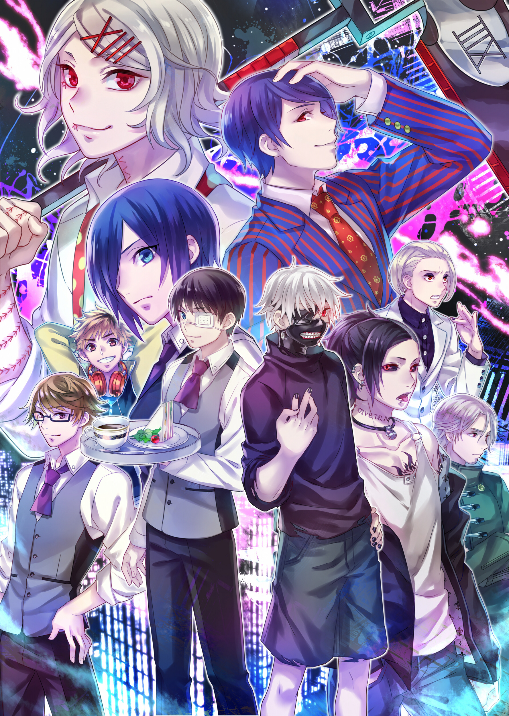 Tokyo Ghoul anime, Naki character, Mobile wallpaper, Anime image, 1780x2500 HD Phone