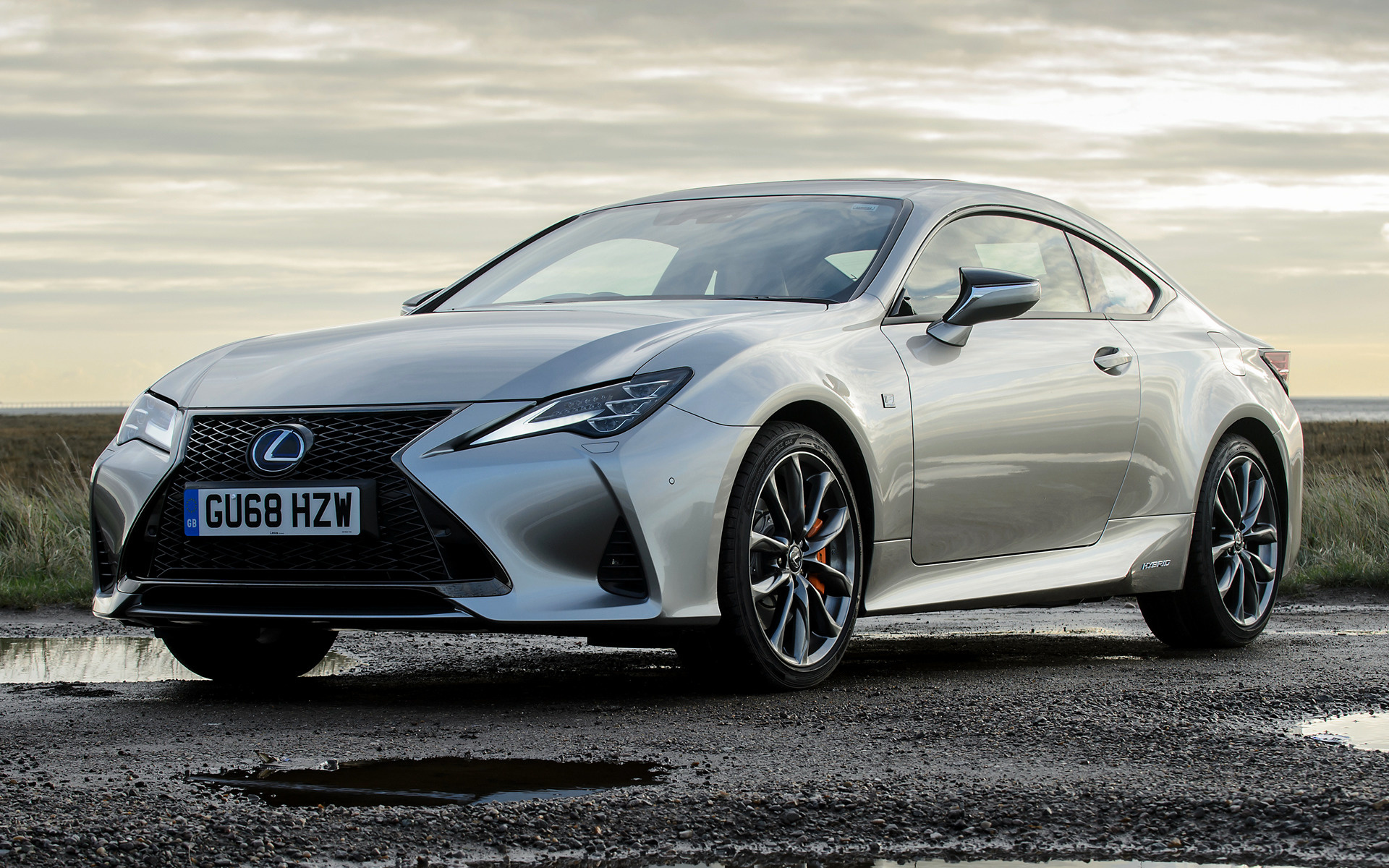 Lexus RC hybrid, F Sport UK, High performance, Luxury coupe, 1920x1200 HD Desktop