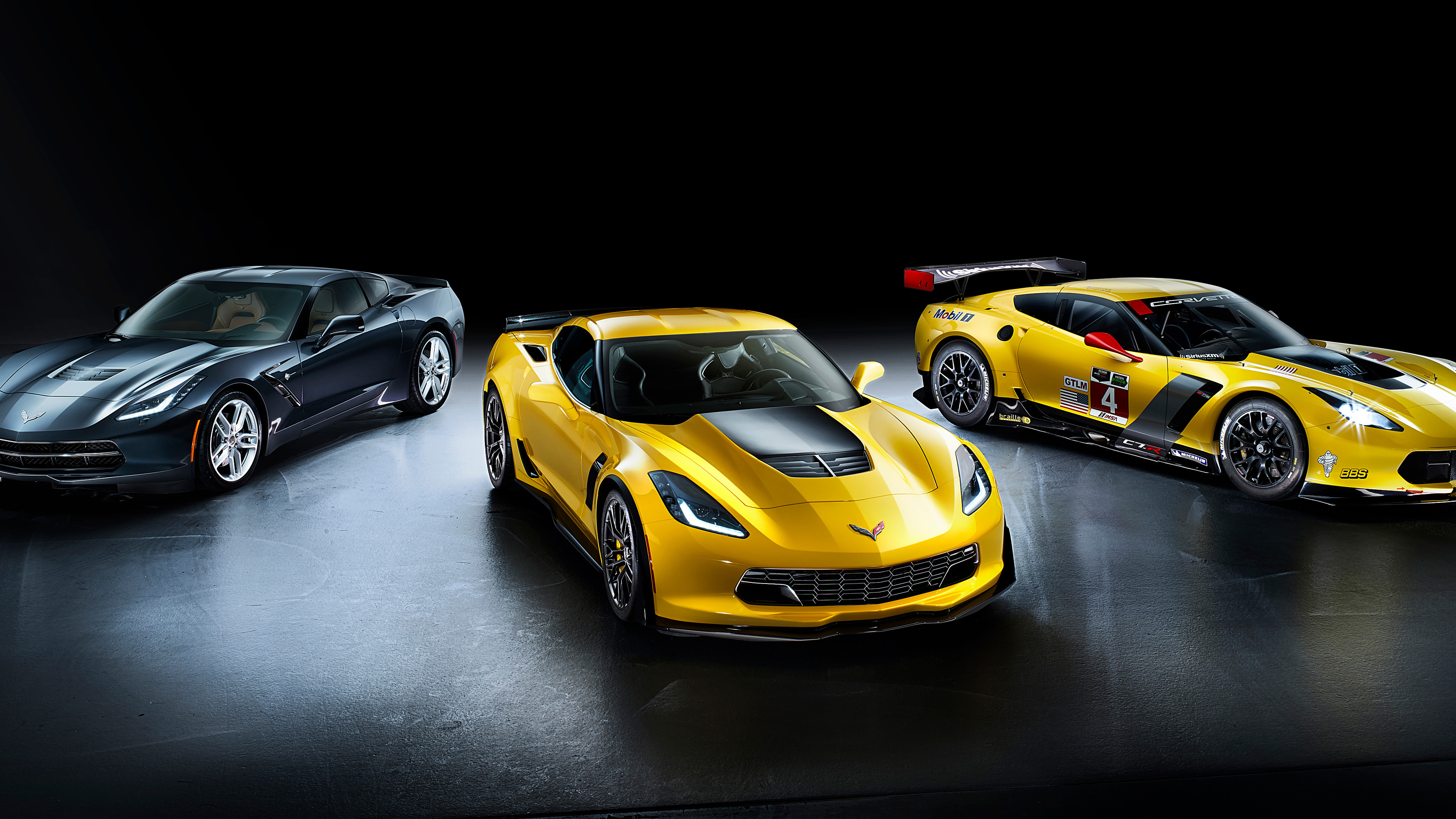 Corvette wallpapers, Automotive excellence, Stylish visuals, Unforgettable beauty, 3840x2160 4K Desktop