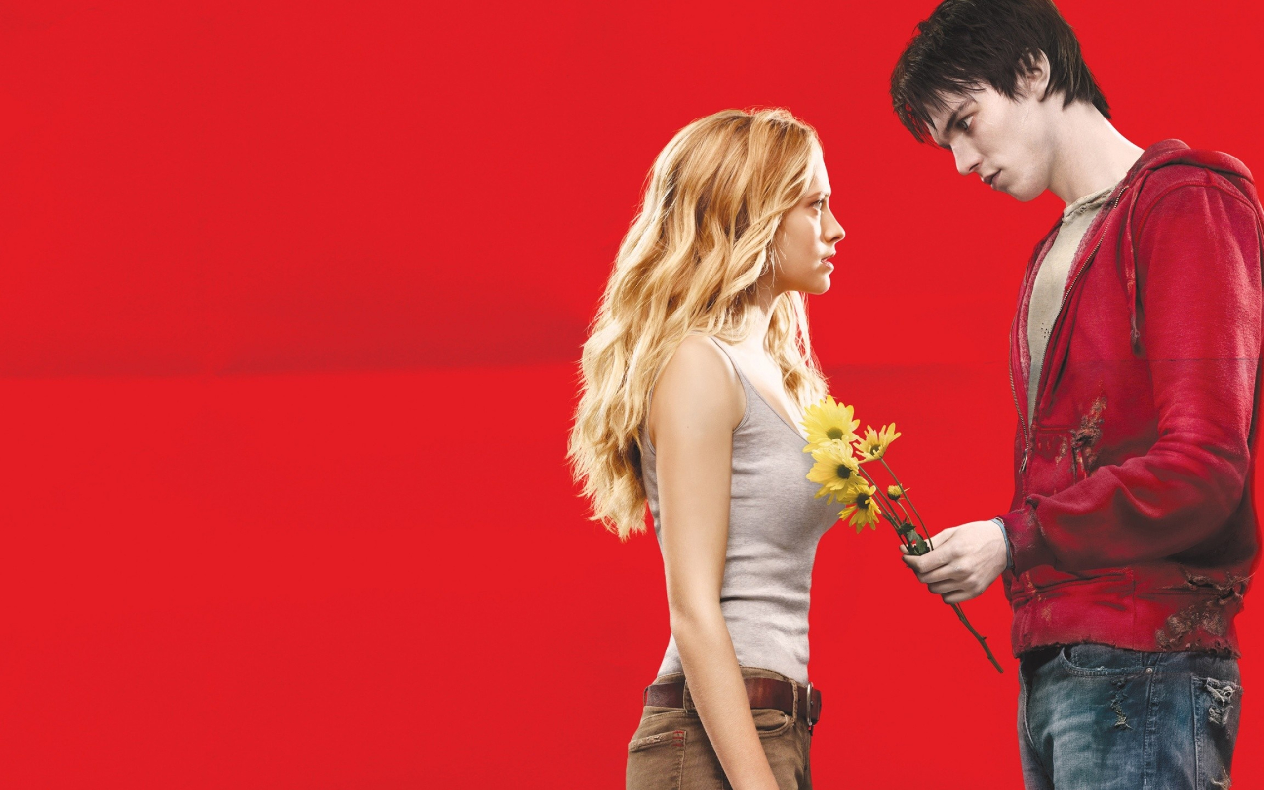 Warm Bodies movie, Beautiful wallpapers, Heartfelt romance, Memorable characters, 2560x1600 HD Desktop