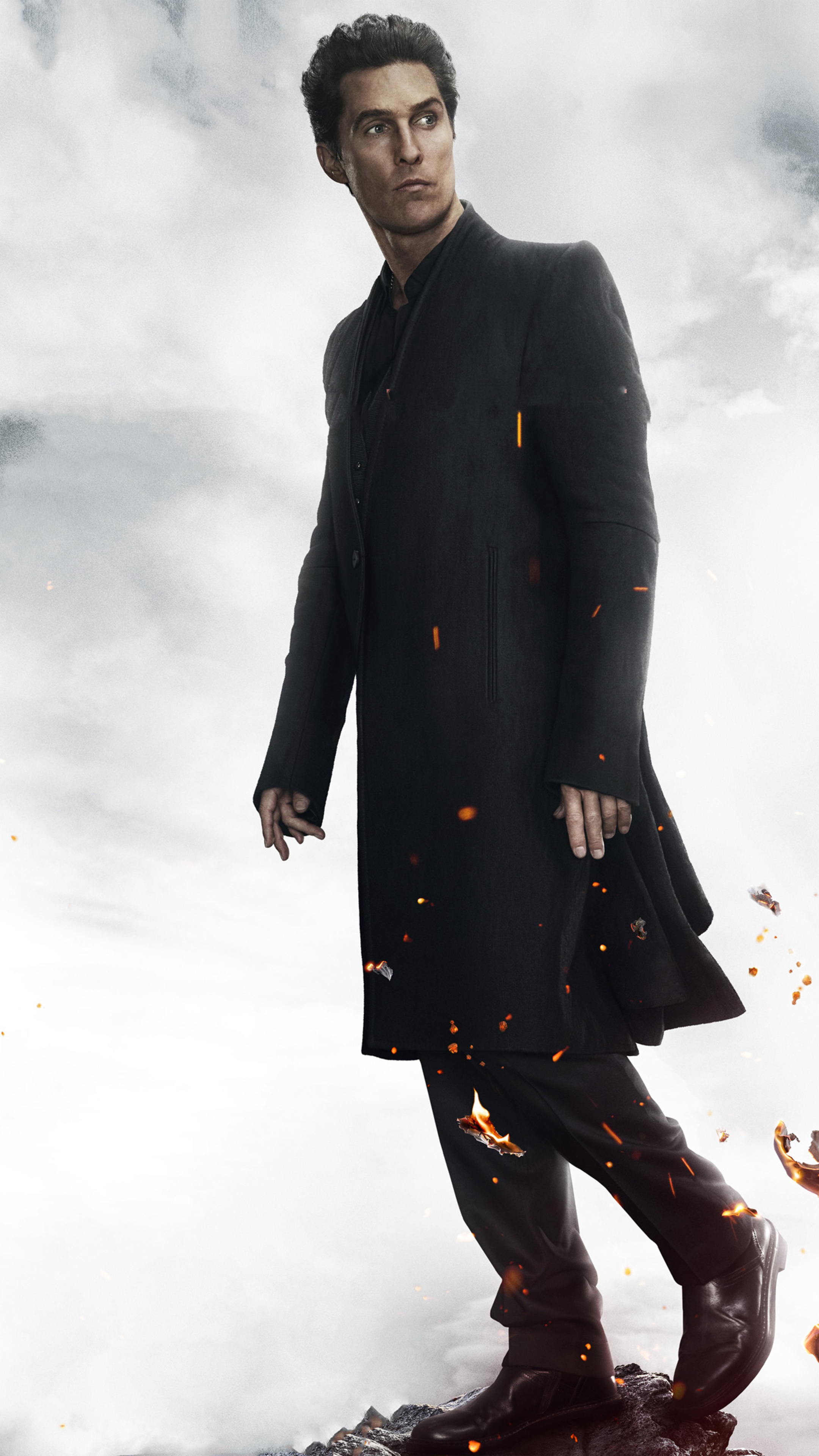 The Dark Tower Matthew McConaughey, 4K resolution, Sony Xperia premium, Movie stills, 2160x3840 4K Phone