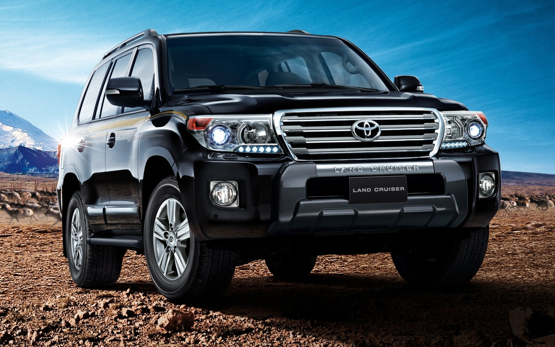 Black Edition, Toyota Land Cruiser Wallpaper, 1920x1200 HD Desktop